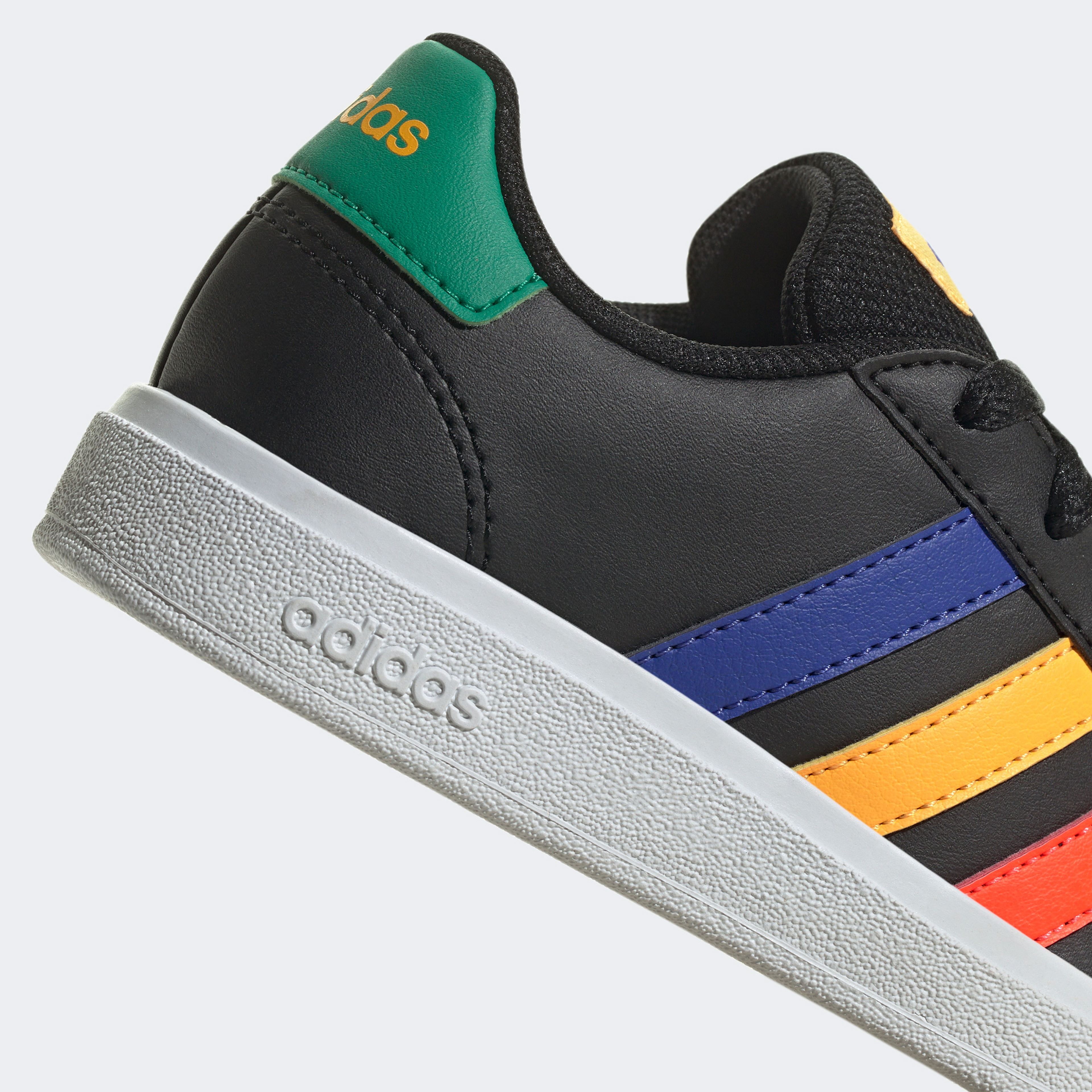 adidas Grand Court Lifestyle Çocuk Siyah Günlük Spor Ayakkabı