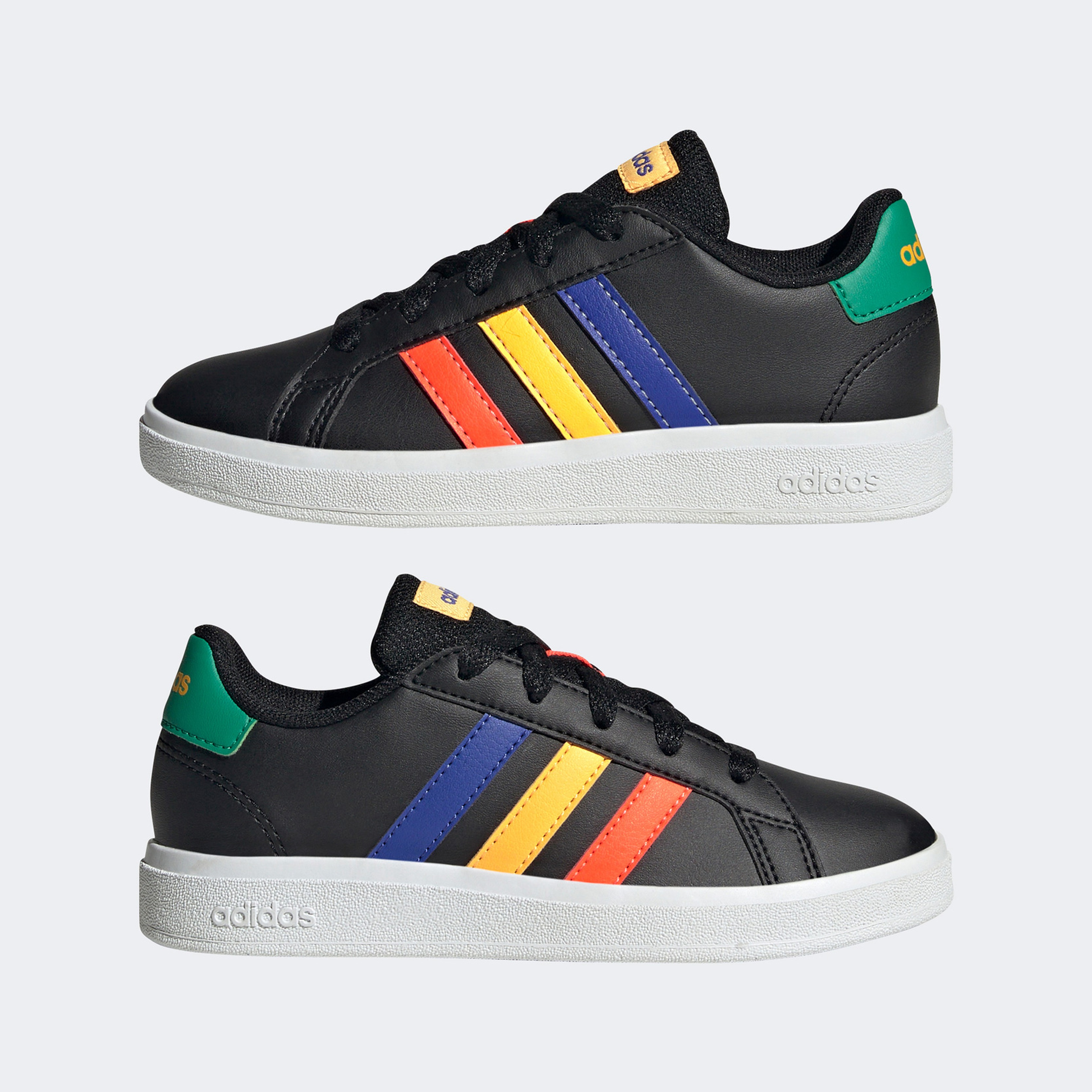 adidas Grand Court Lifestyle Çocuk Siyah Günlük Spor Ayakkabı