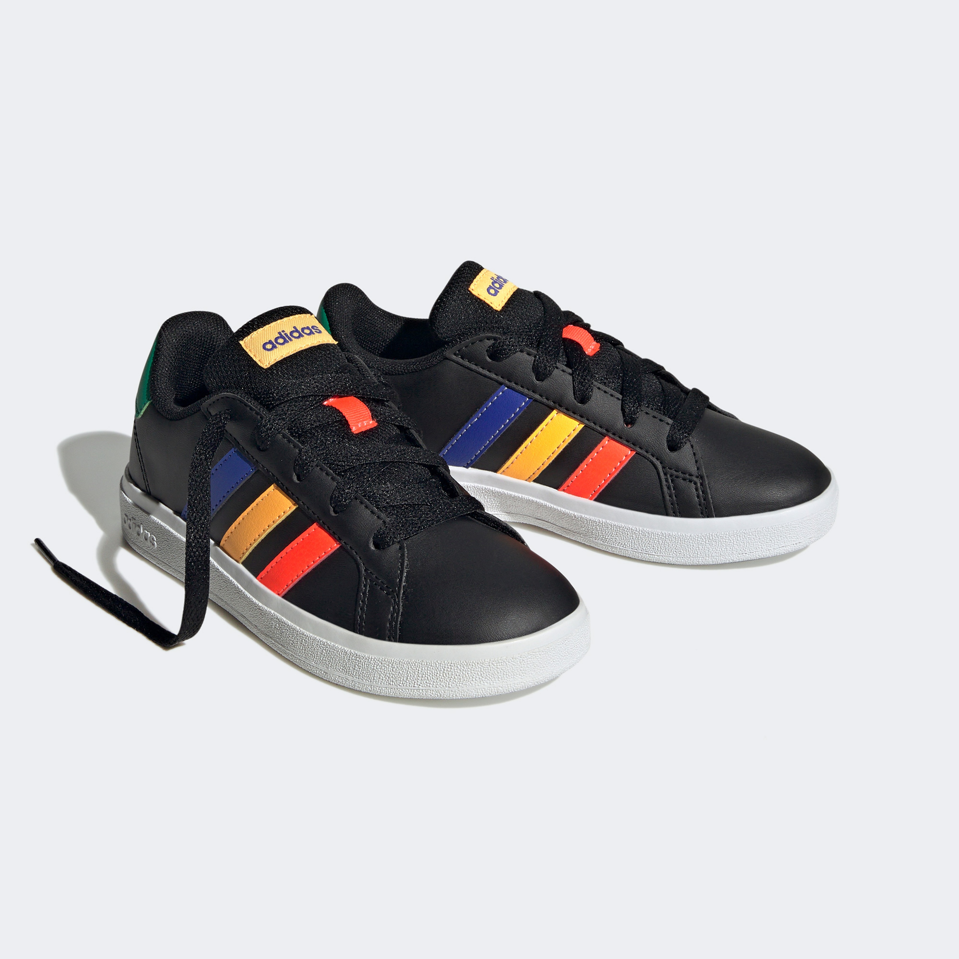 adidas Grand Court Lifestyle Çocuk Siyah Günlük Spor Ayakkabı