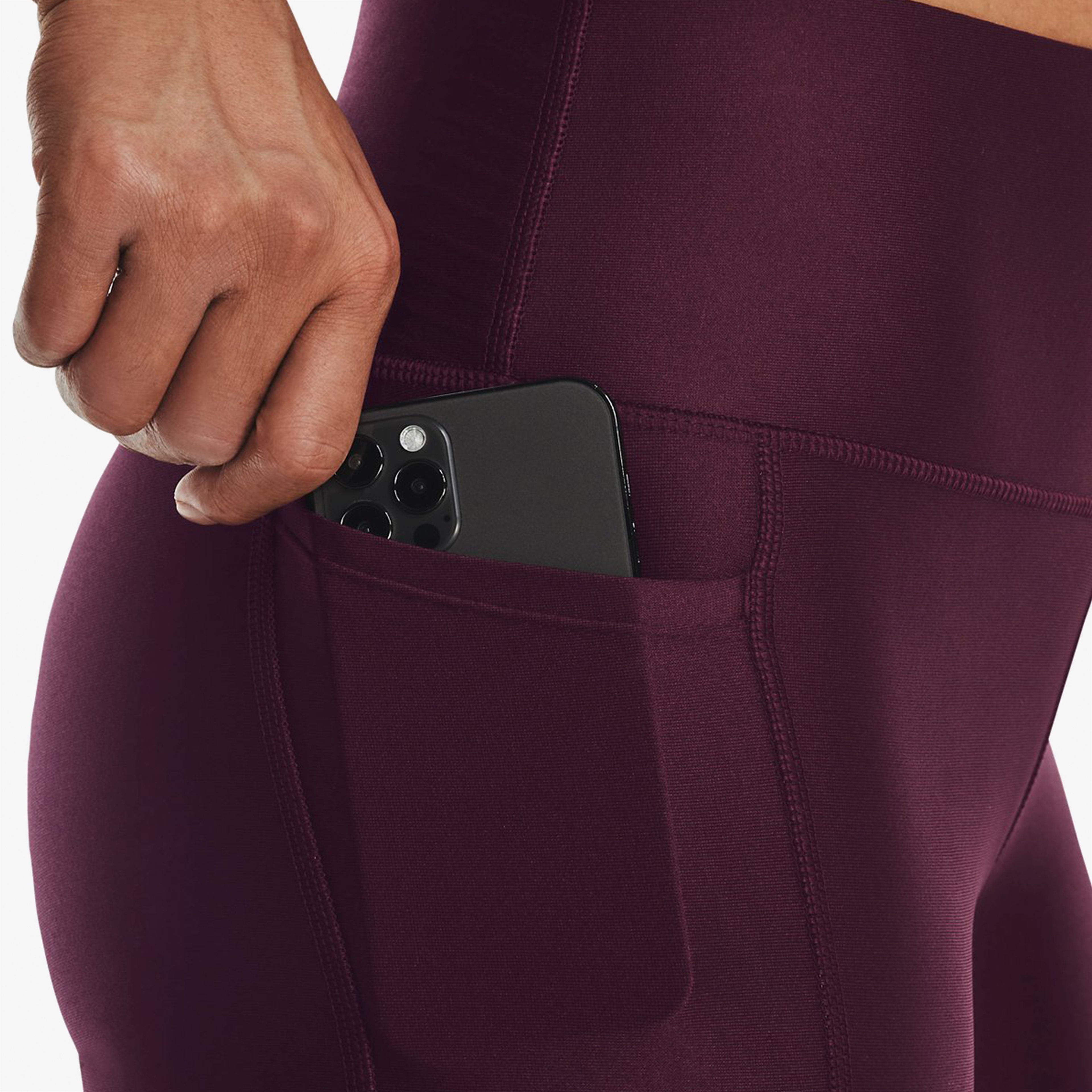 Under Armour HeatGear® Kadın Mor Antrenman Taytı