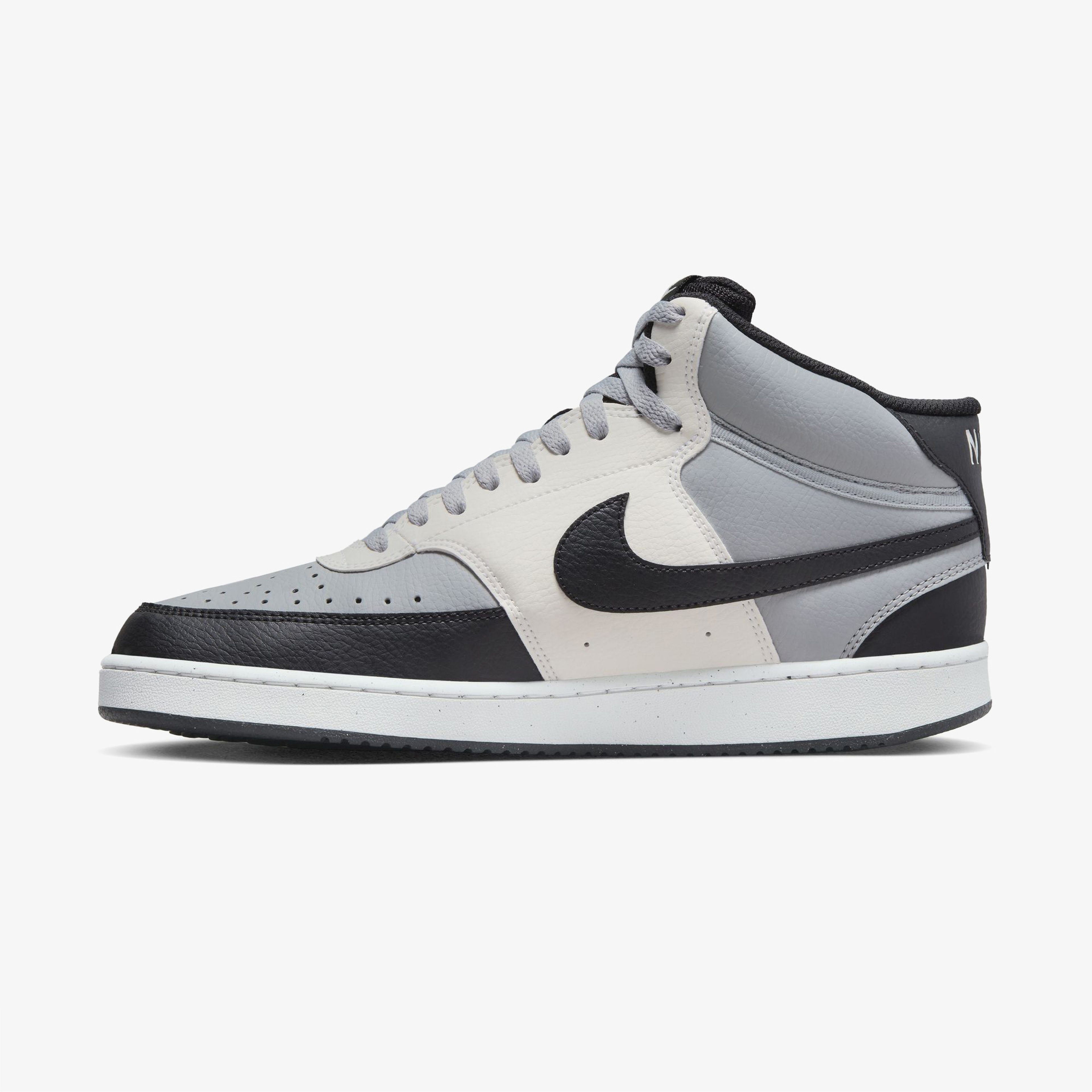 Nike Court Vision Mid Nn Erkek Gri Sneaker