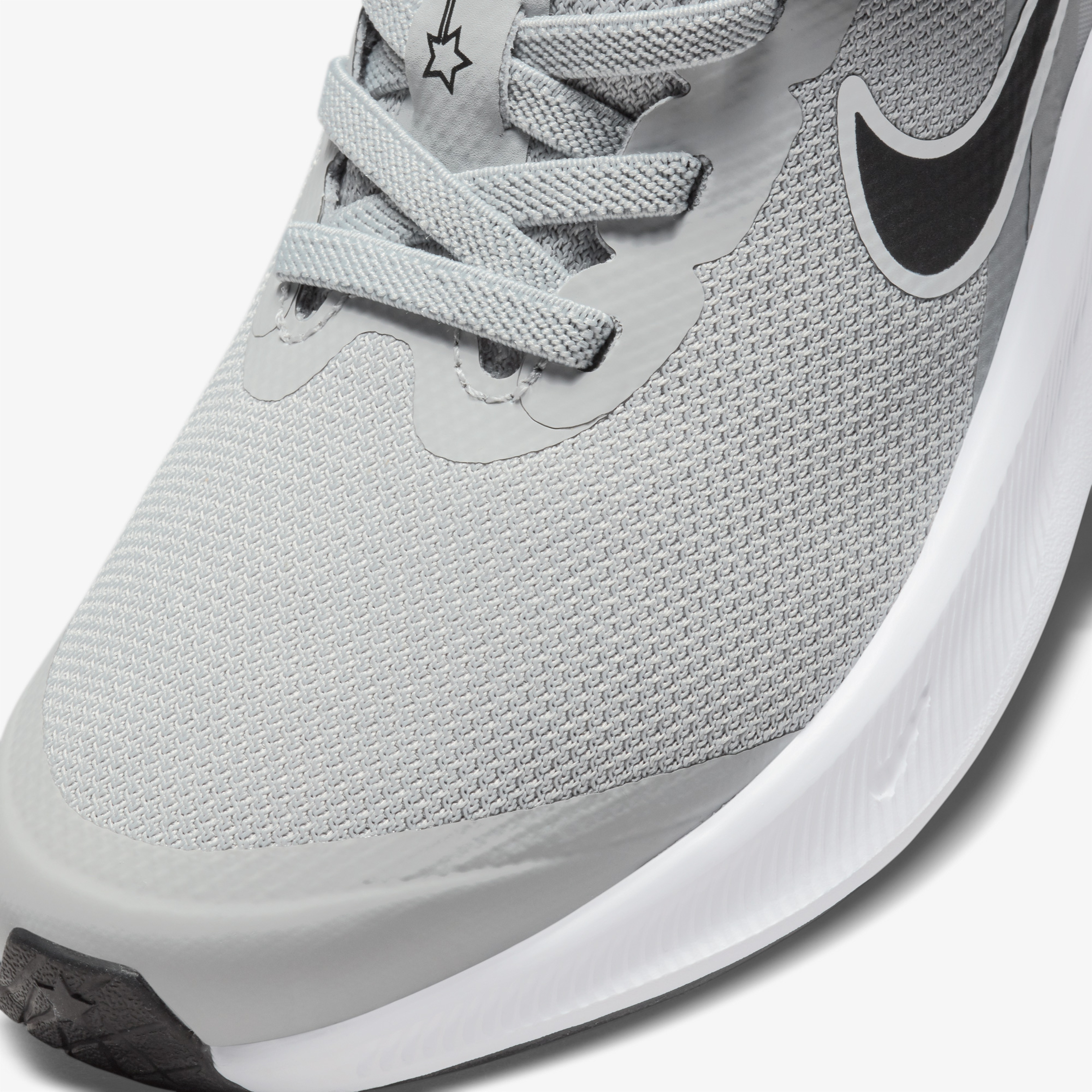 Nike Star Runner 3 (Psv) Çocuk Gri Koşu Ayakkabısı