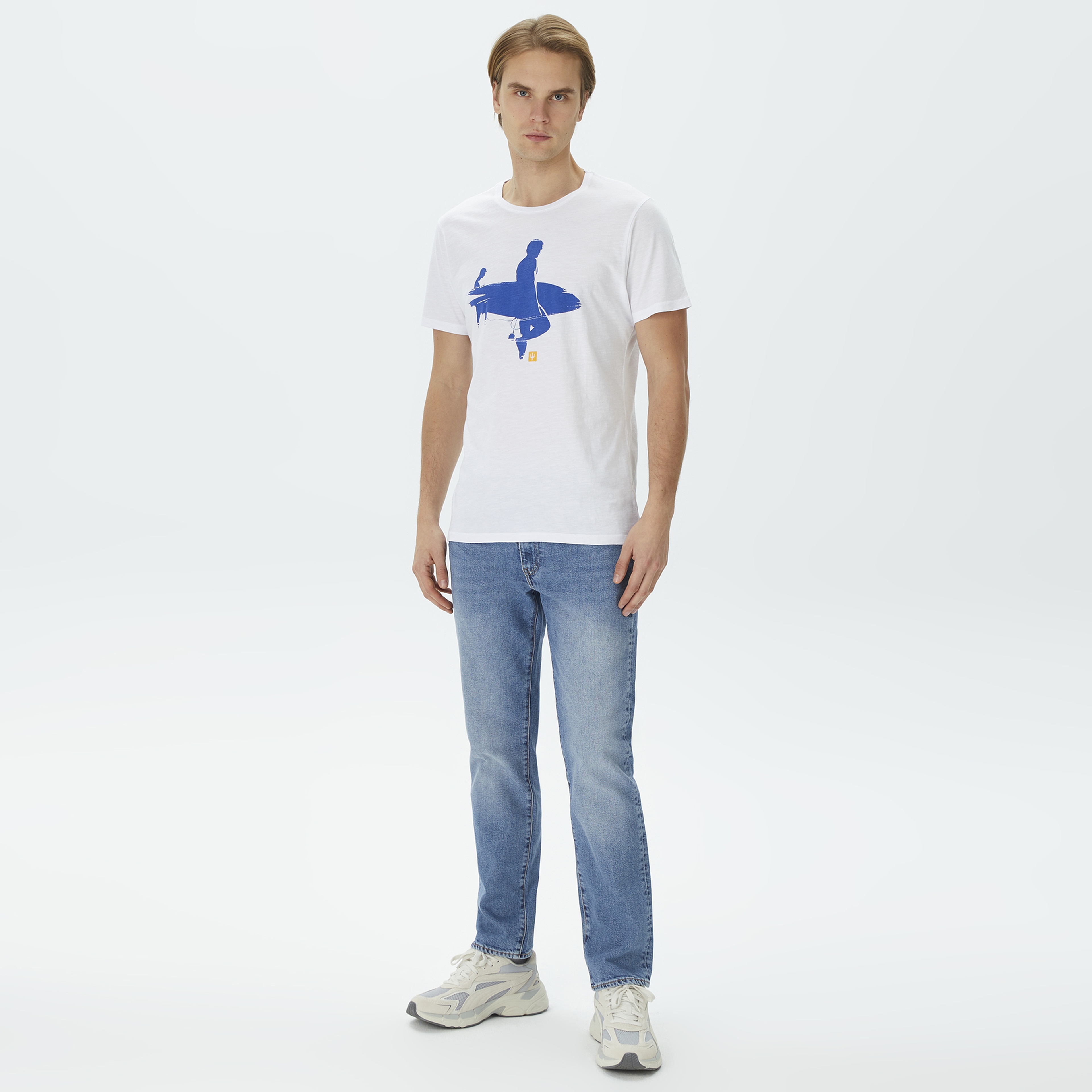 Superfly Erkek Renkli Günlük T-Shirt