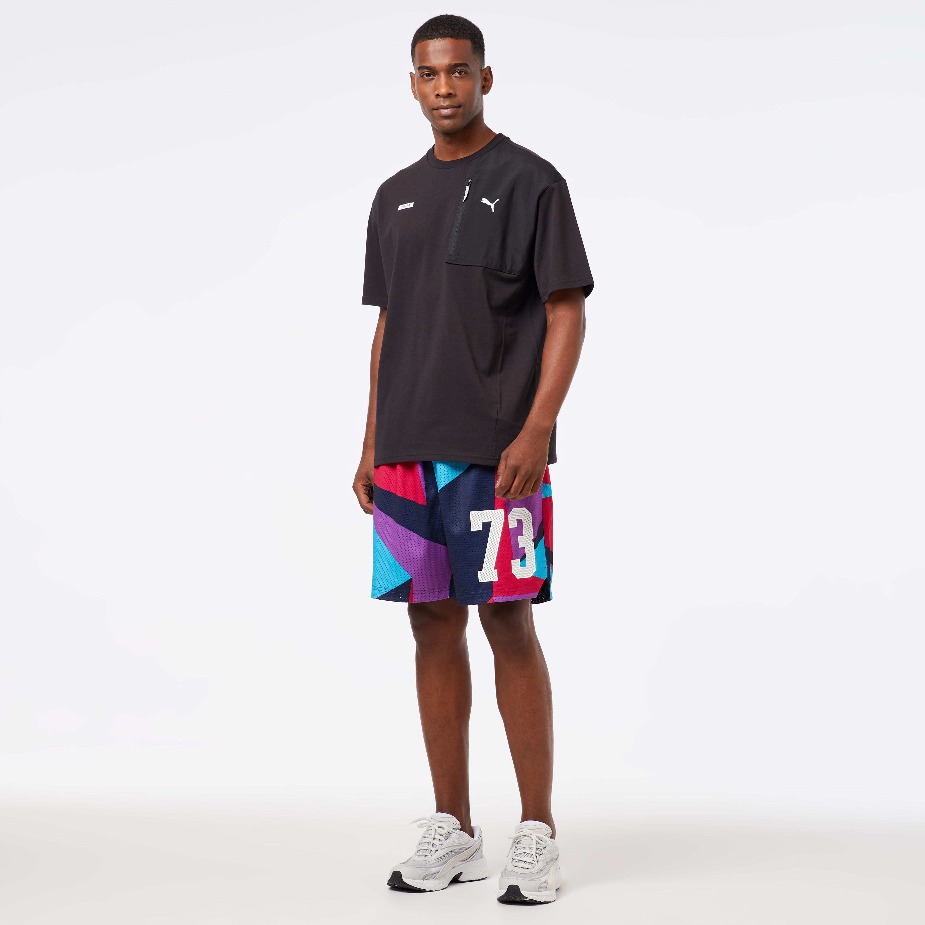 Puma Desert Road Unisex Siyah T-Shirt