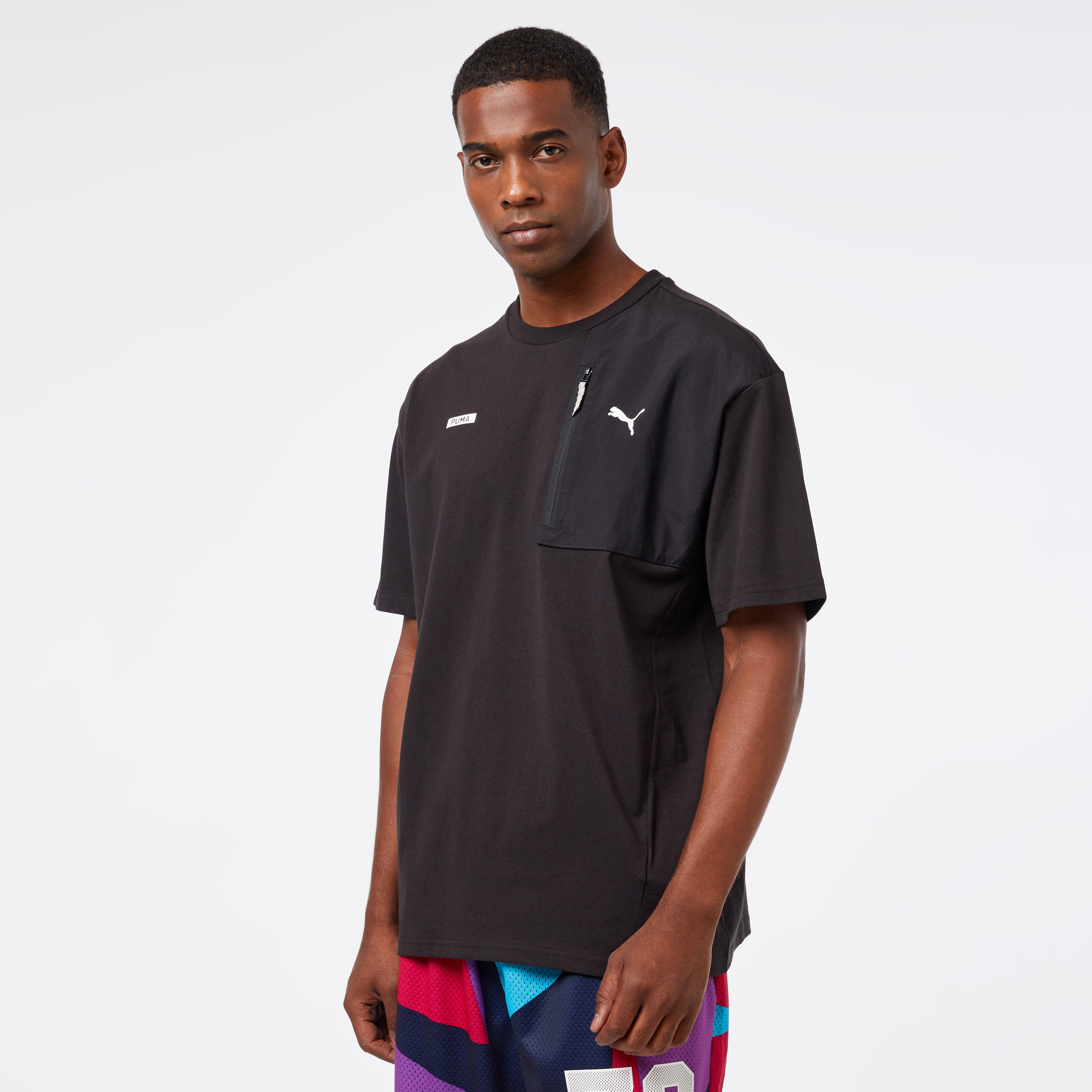 Puma Desert Road Unisex Siyah T-Shirt