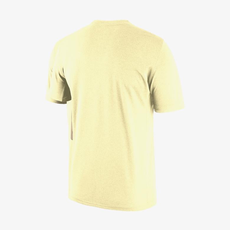 Nike NBA Los Angeles Lakers Erkek Sarı Günlük T-Shirt