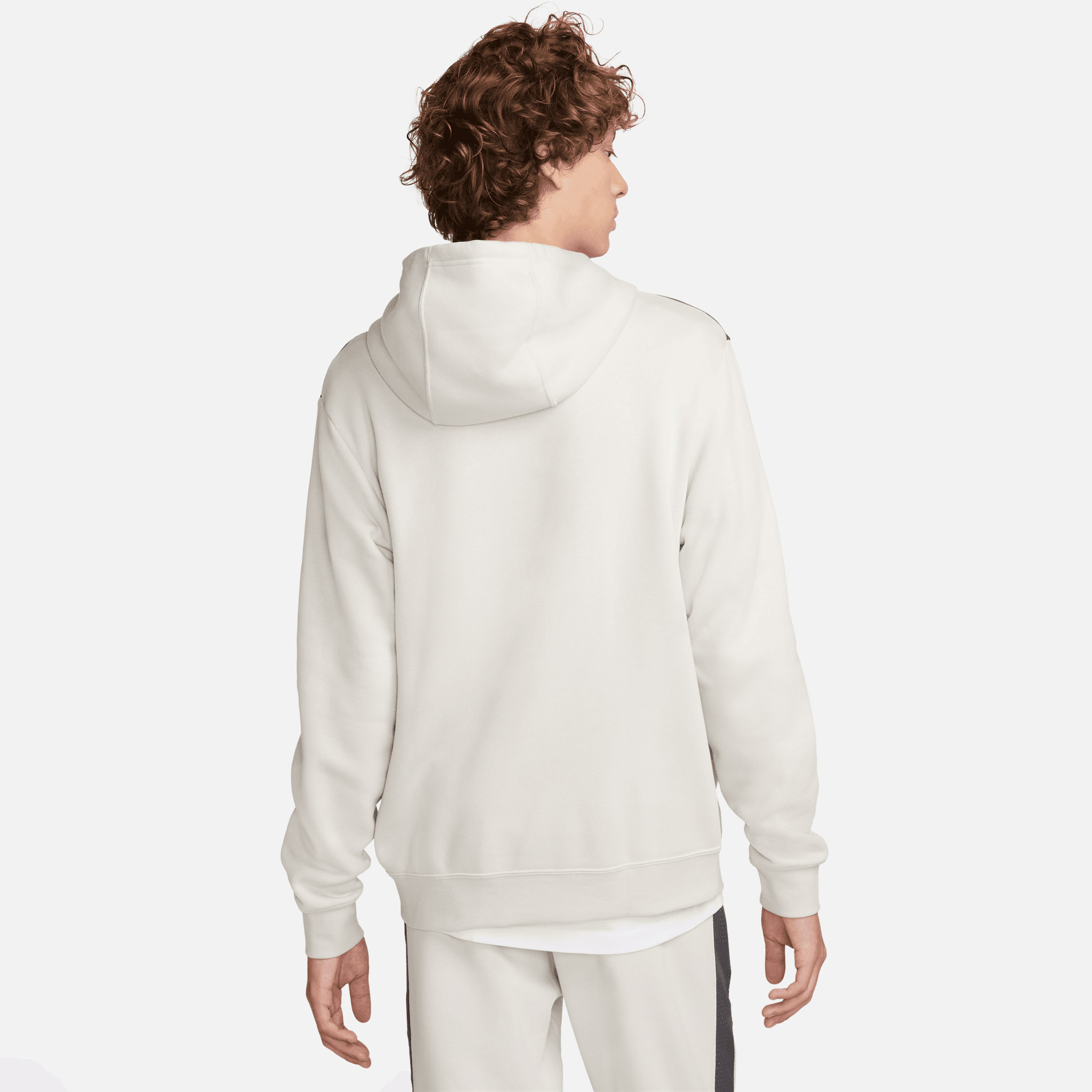 Nike Sportswear Fleece Erkek Bej Günlük Sweatshirt