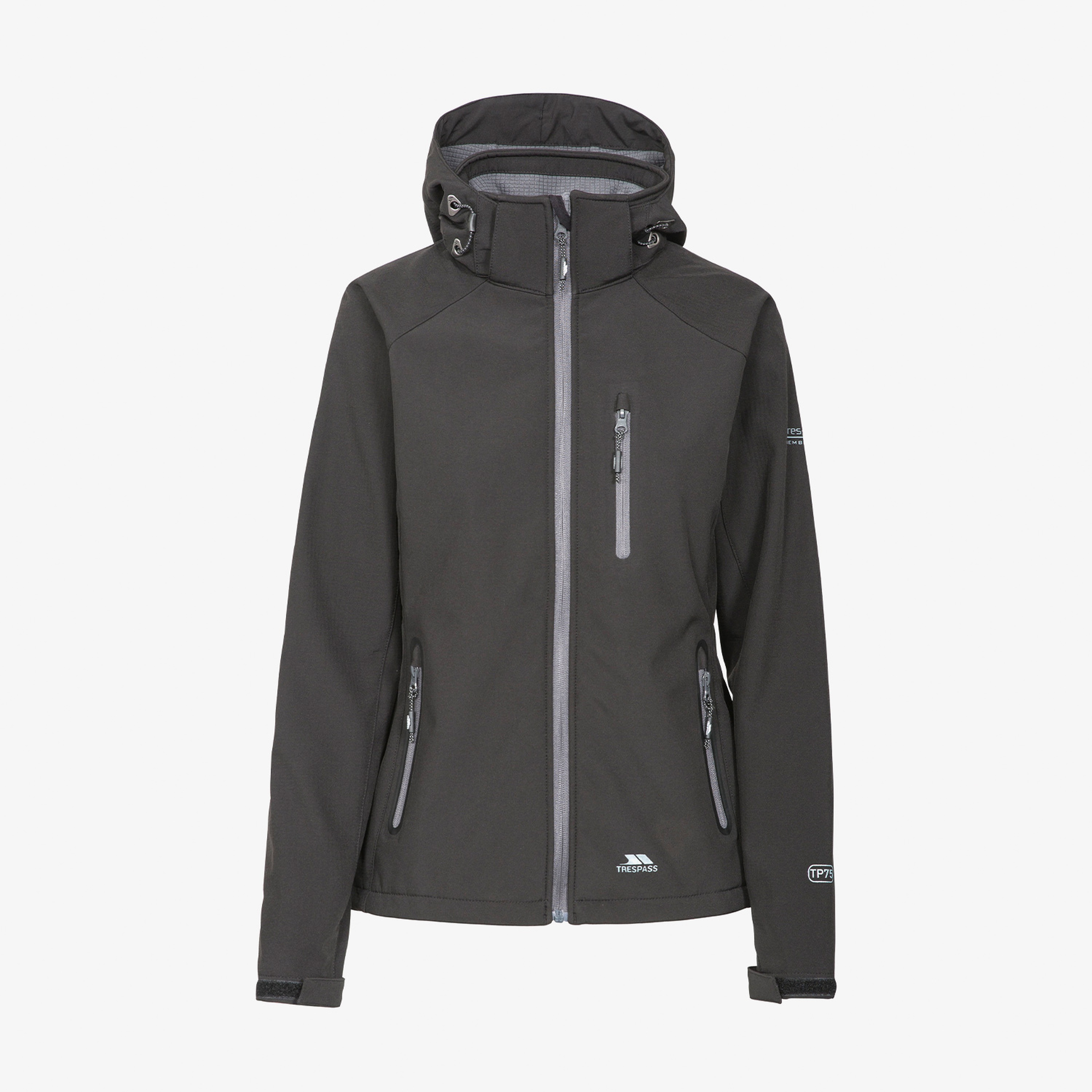 Trespass Bela Iı Softshell Kadın Siyah Outdoor Mont