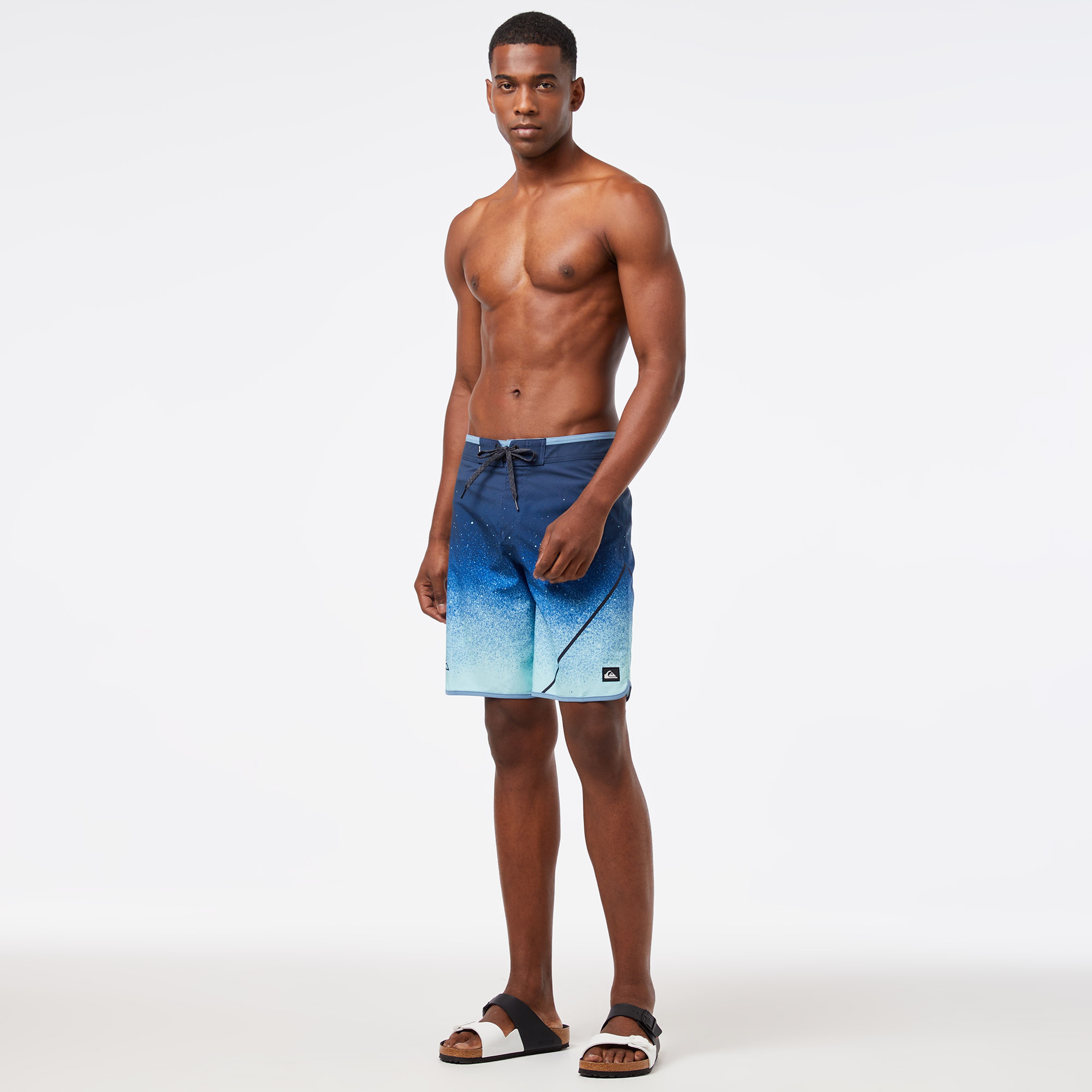 Quiksilver Surfsilk New Wave Erkek Mavi Mayo