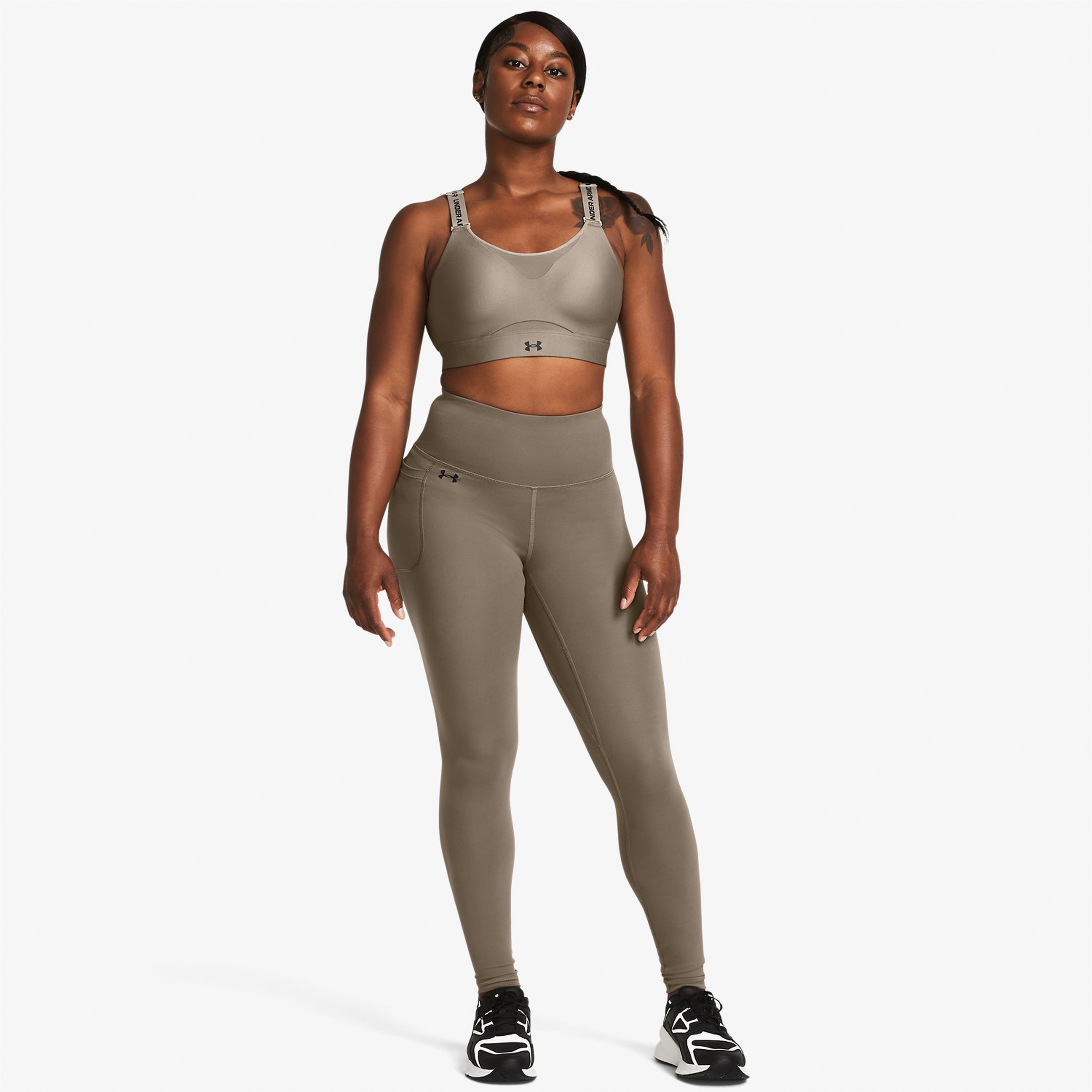 Under Armour Motion Kadın Gri Antrenman Taytı