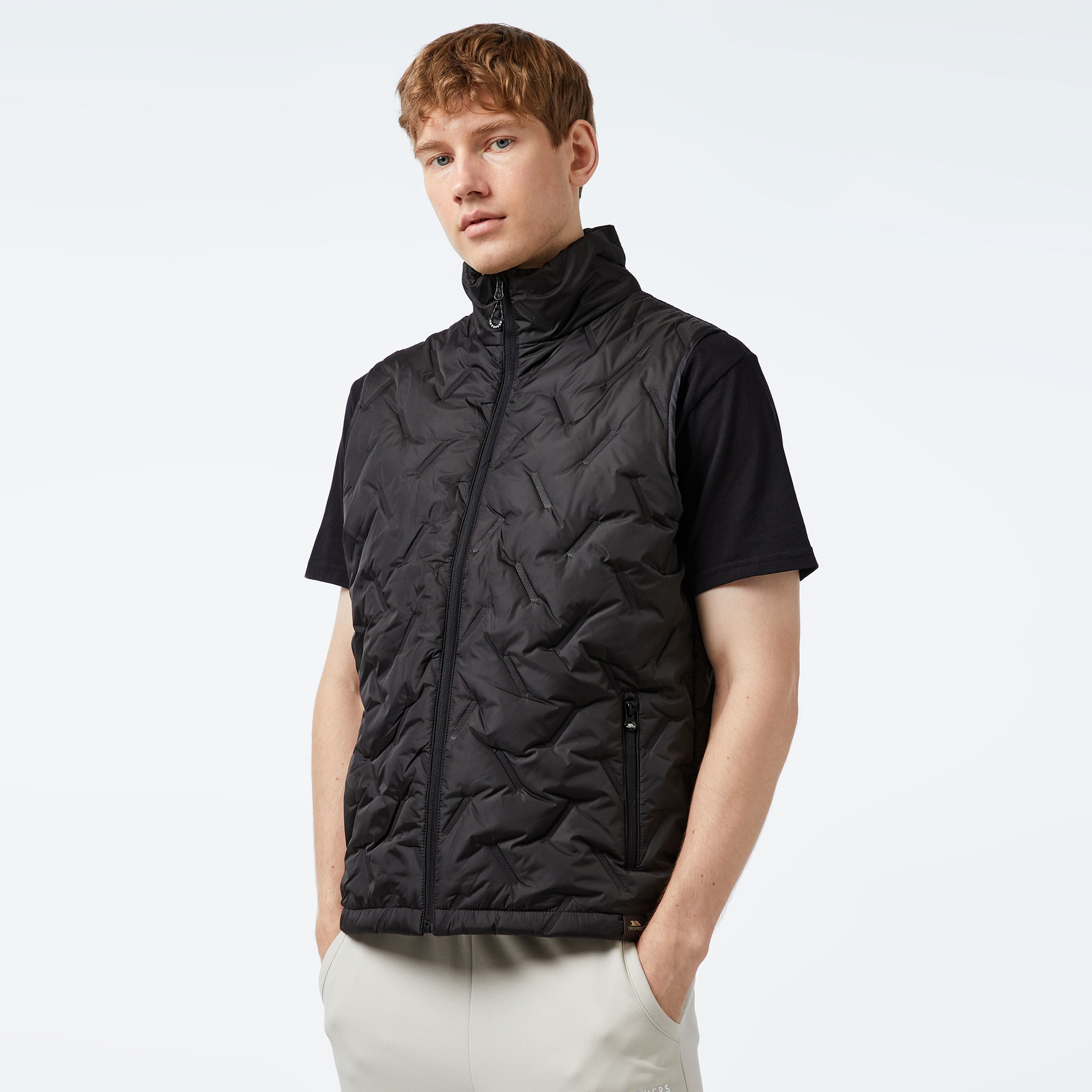 Trespass Pilsley Erkek Gri Outdoor Yelek