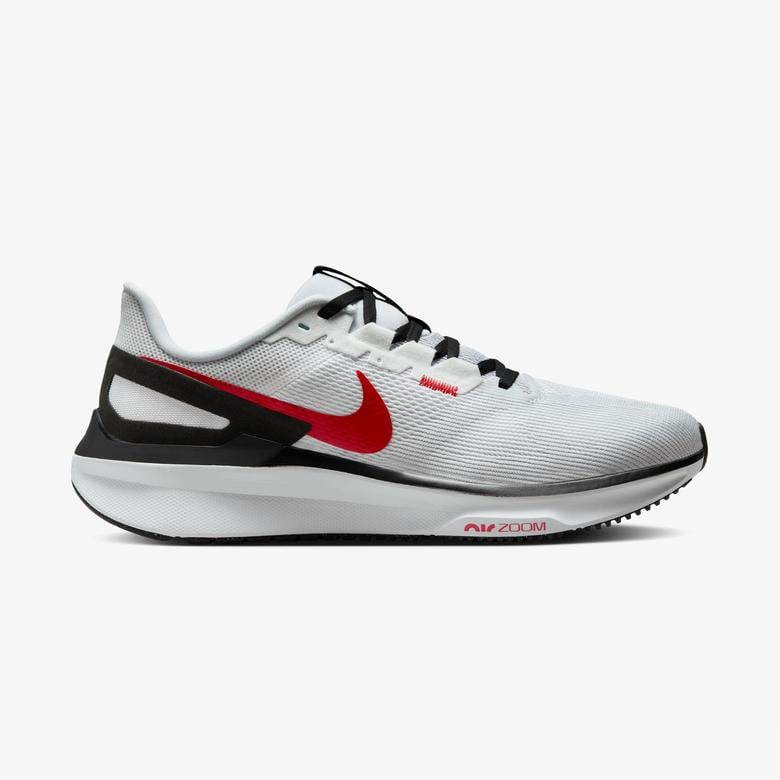 Nike Zoom Structure 25 Erkek Beyaz Koşu Ayakkabısı