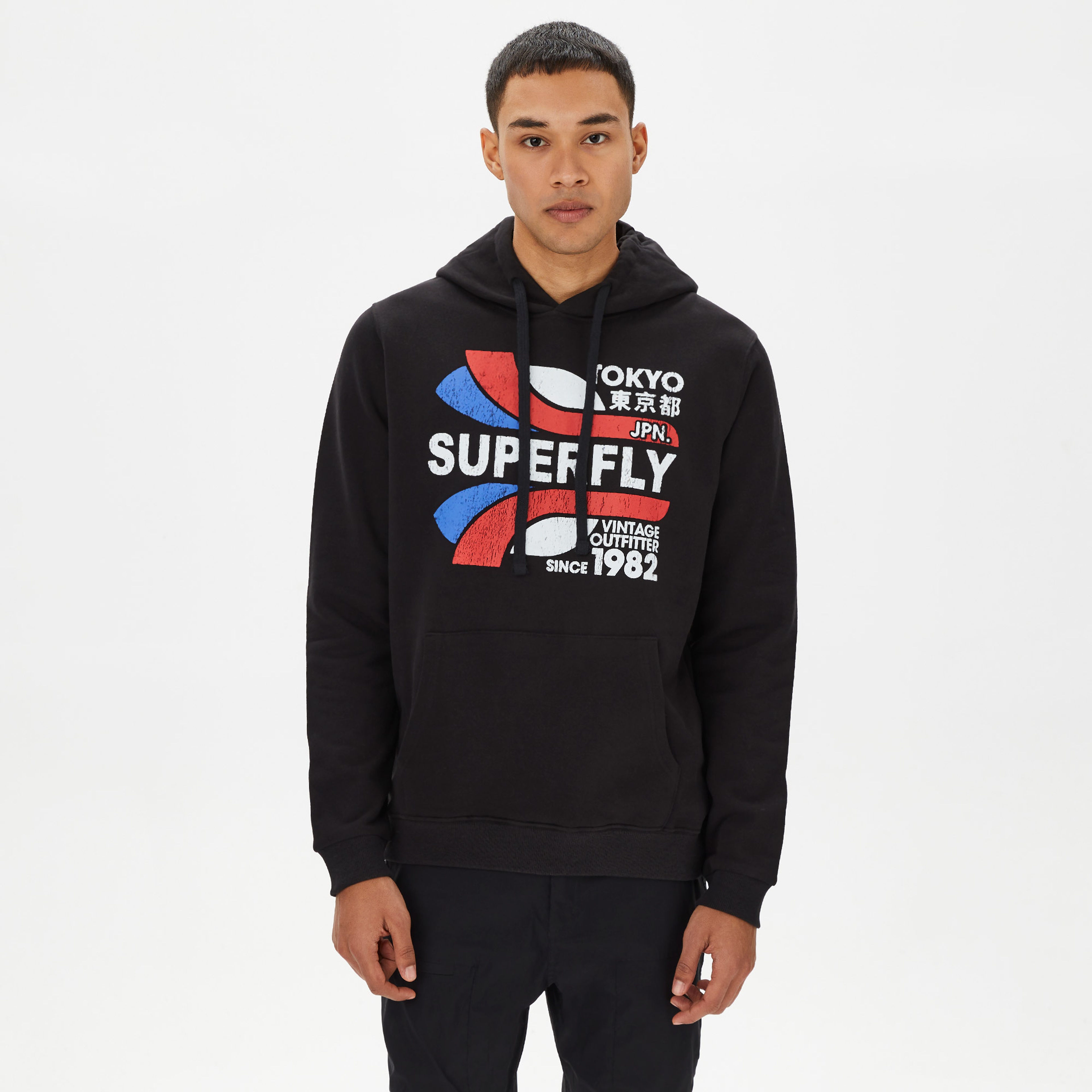 Superfly Erkek Renkli Günlük Sweatshirt