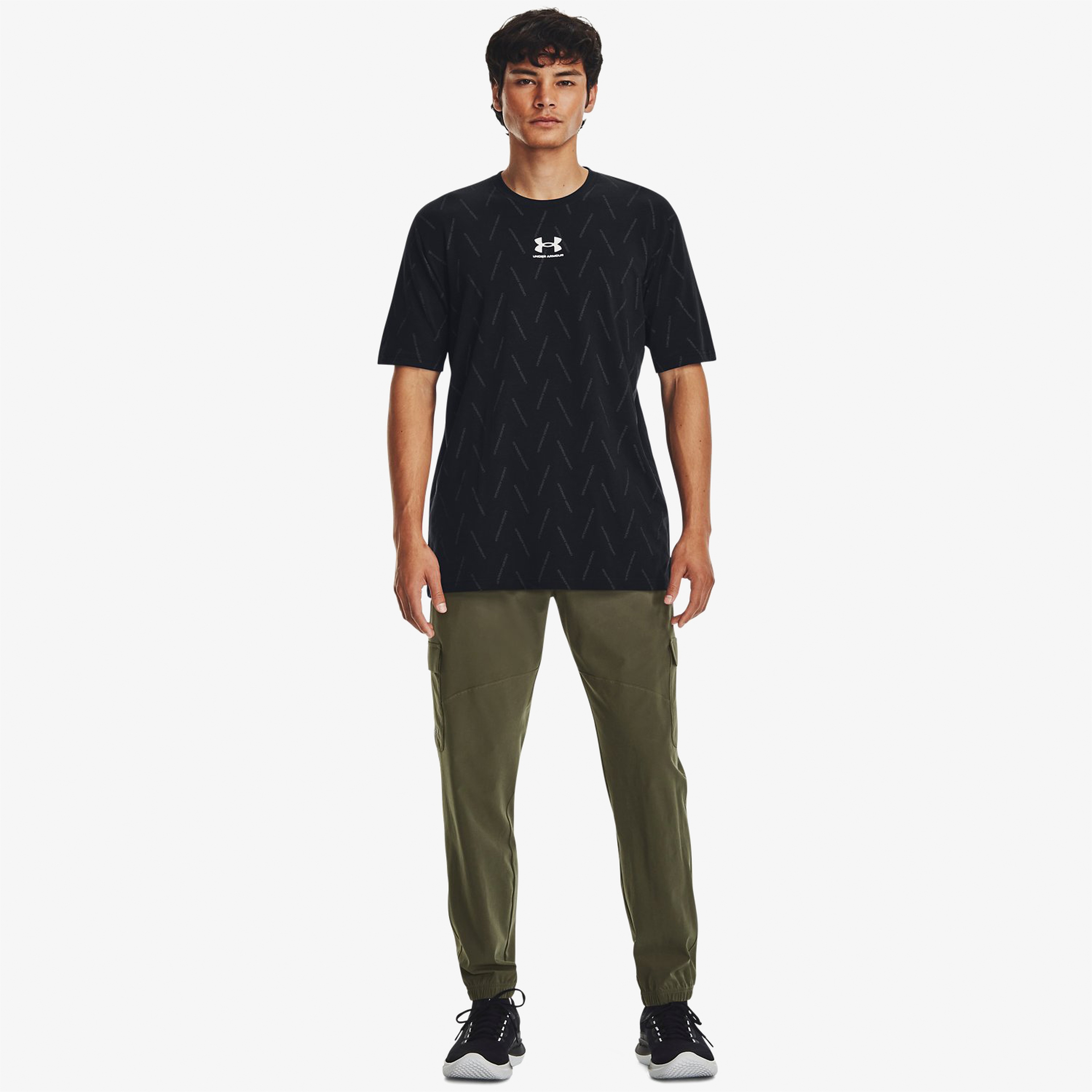 Under Armour Strech Erkek Yeşil Günlük Eşofman Altı