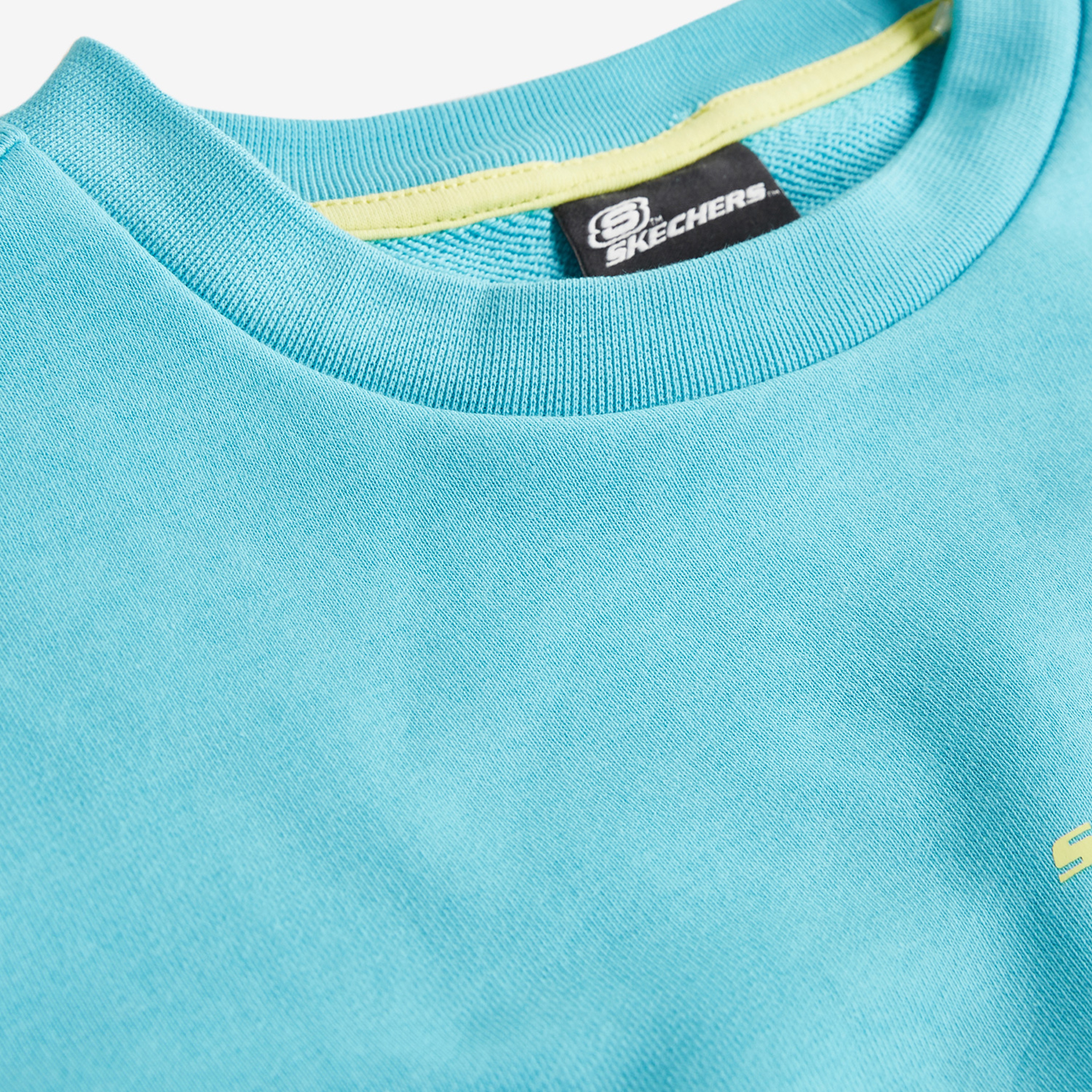 Skechers Essential Crew Neck Kadın Mavi Günlük Sweatshirt