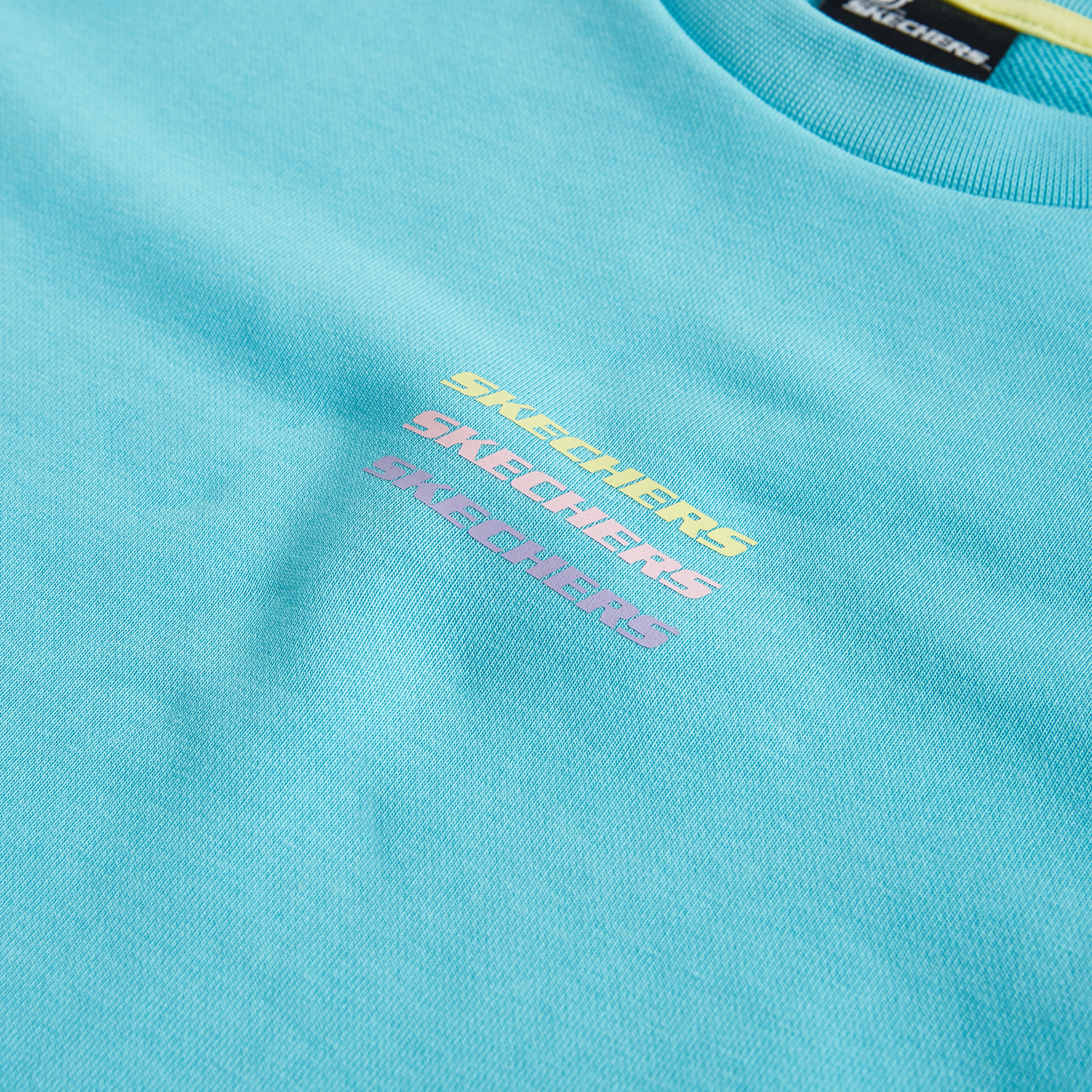 Skechers Essential Crew Neck Kadın Mavi Günlük Sweatshirt