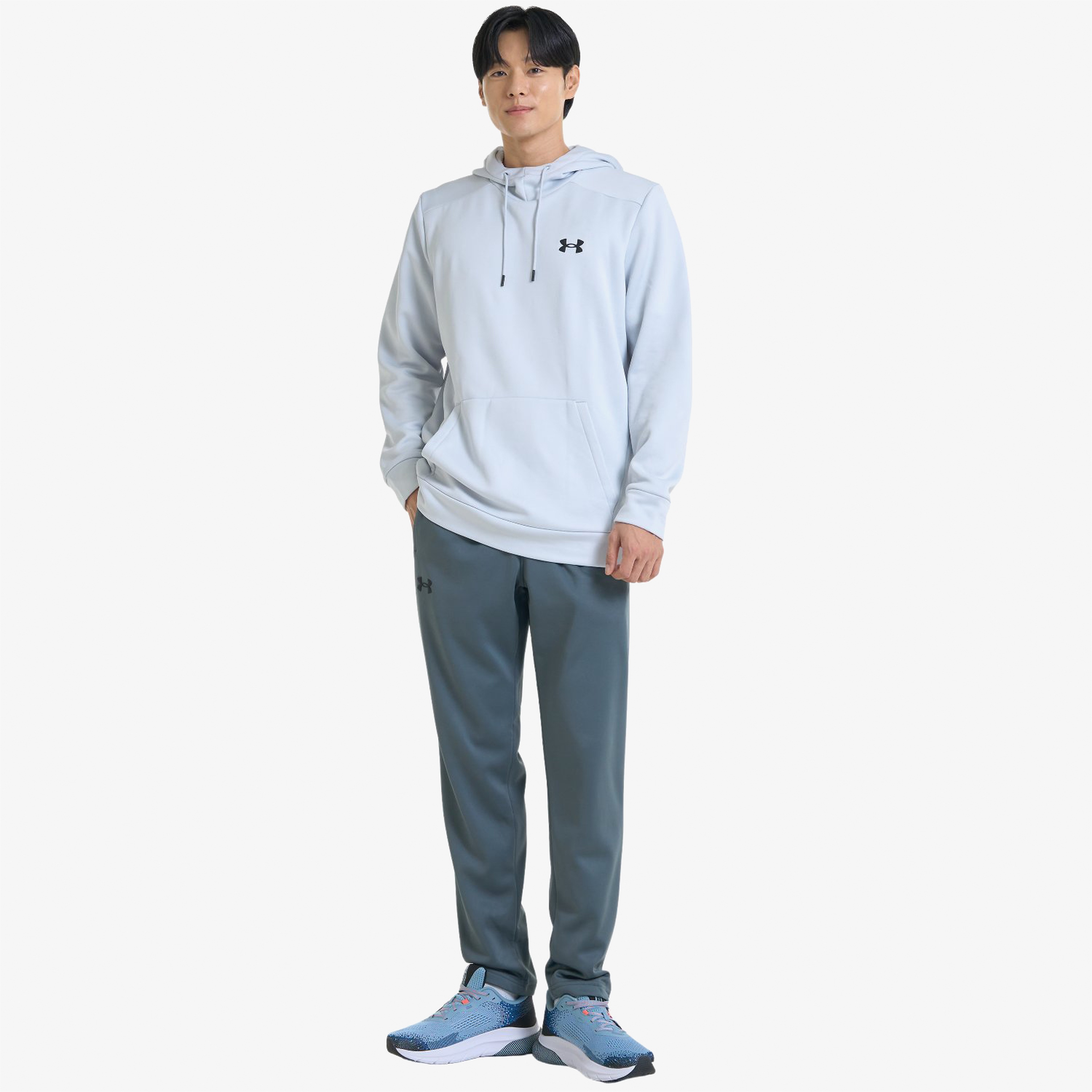 Under Armour Fleece® Erkek Beyaz Günlük Sweatshirt