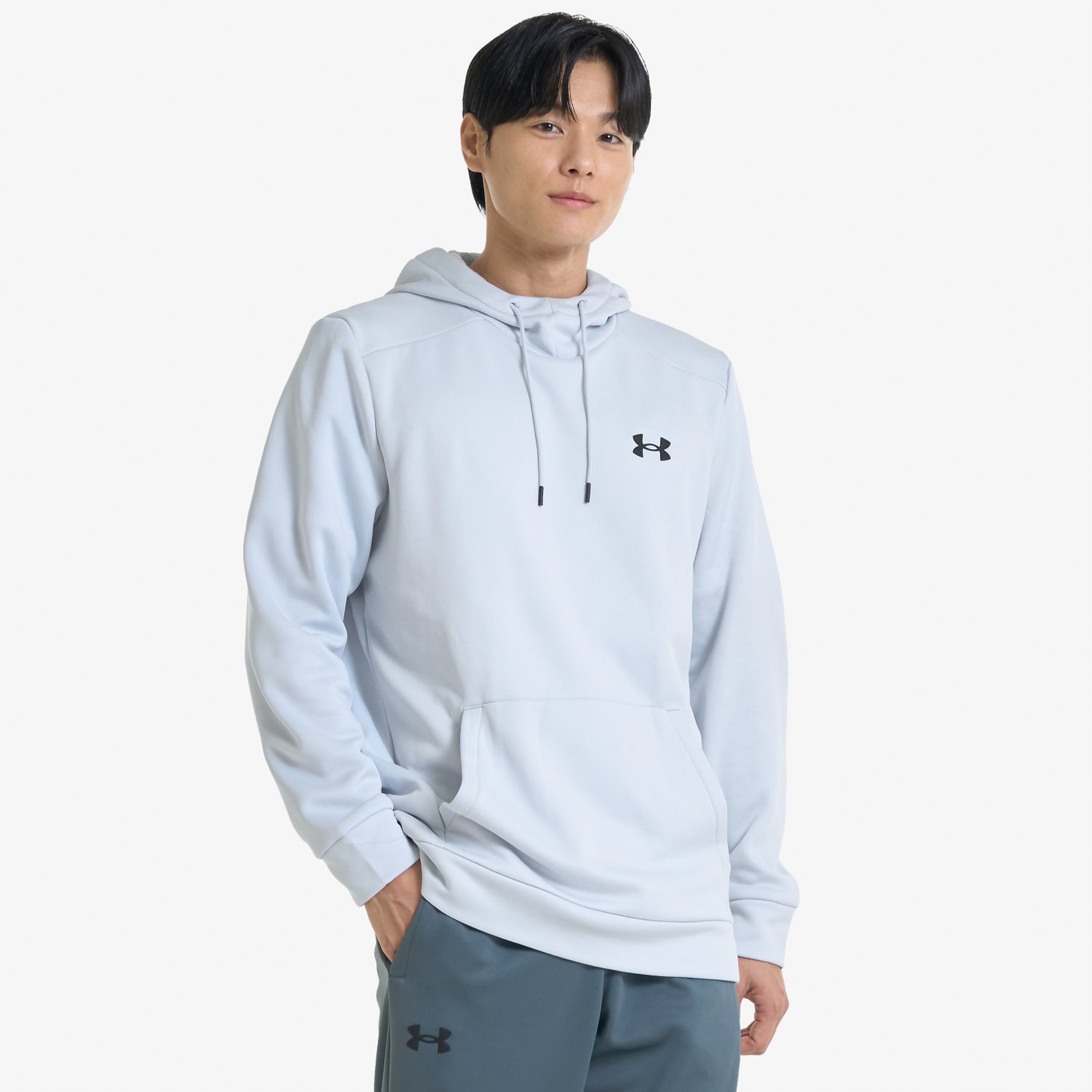 Under Armour Fleece® Erkek Beyaz Günlük Sweatshirt