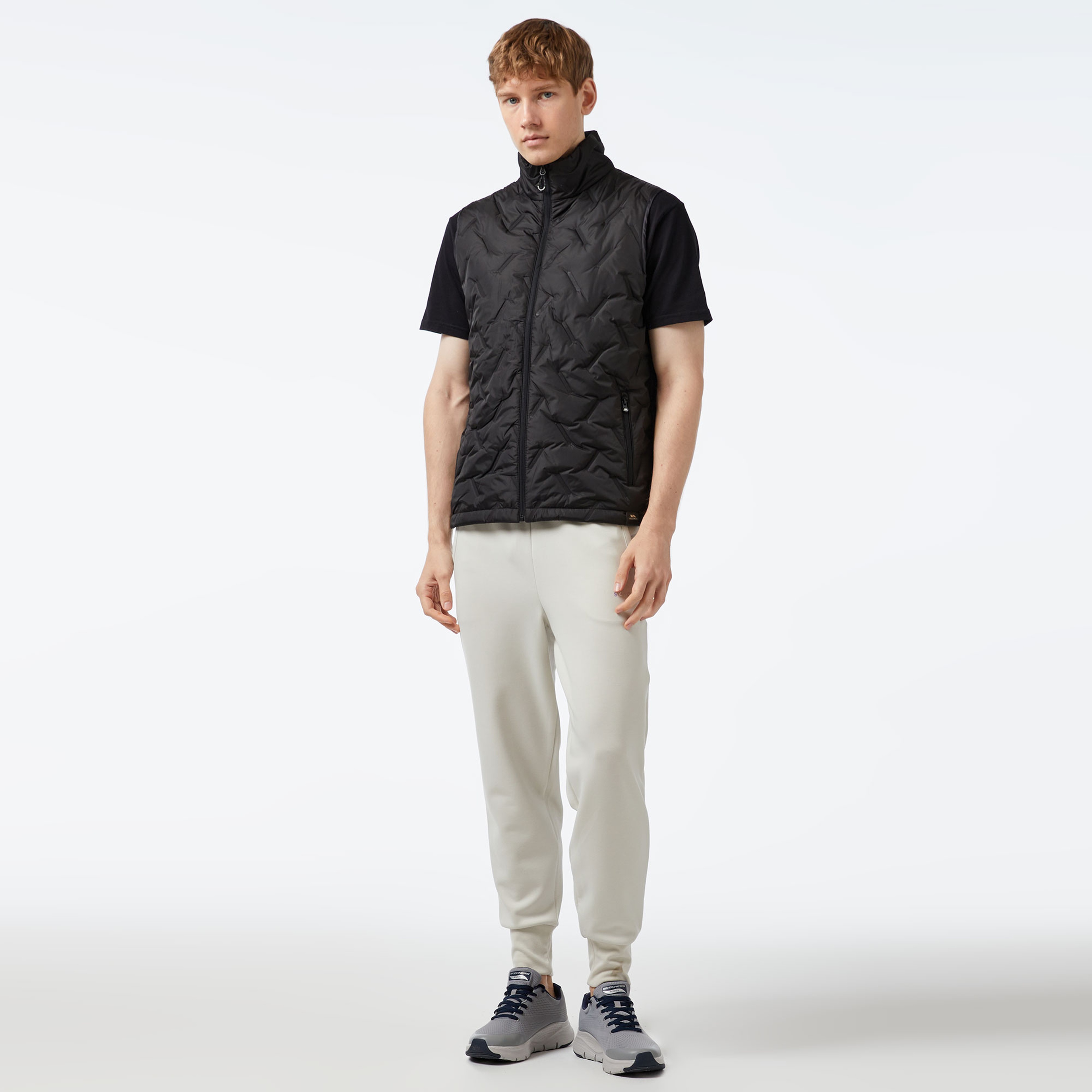 Trespass Pilsley Erkek Gri Outdoor Yelek