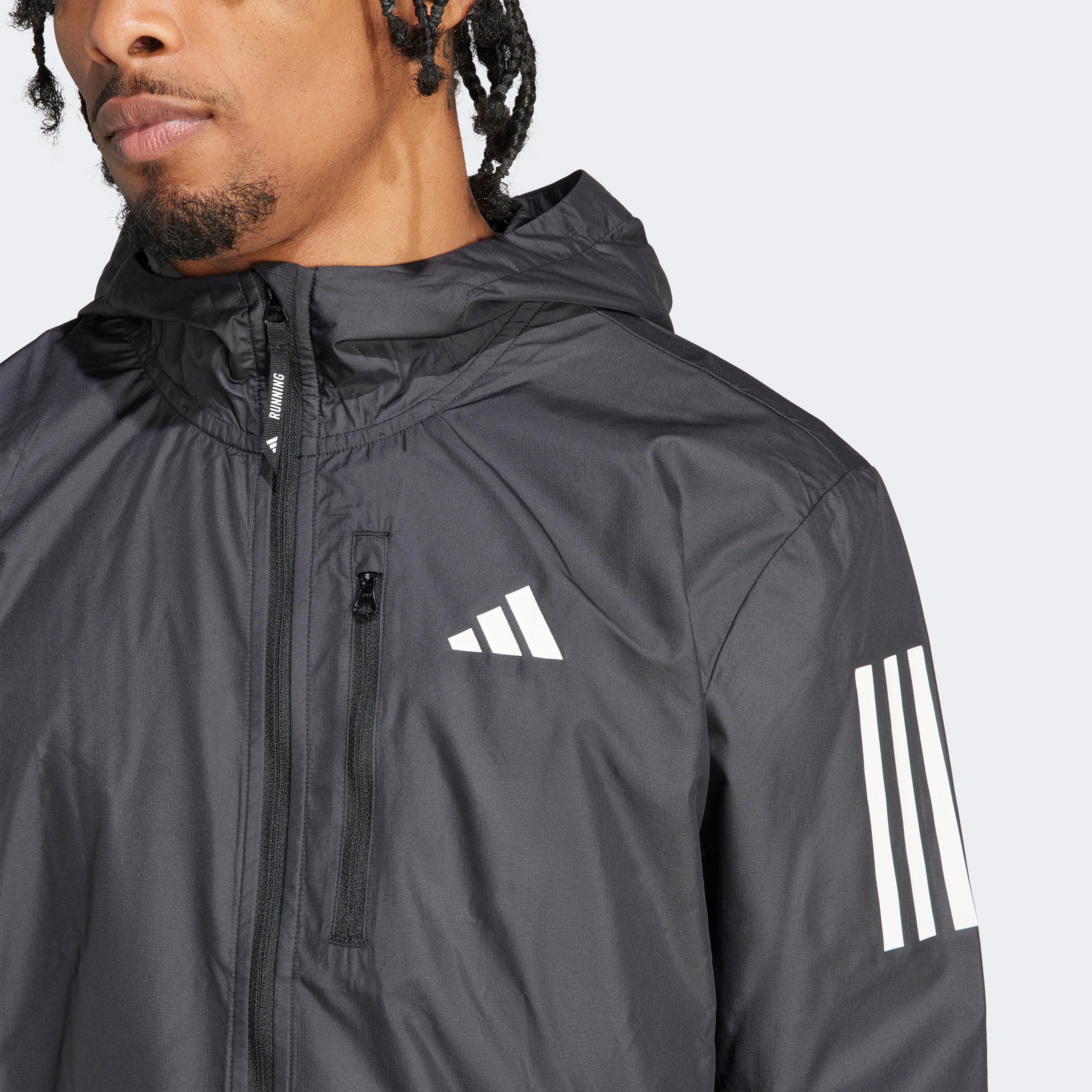 adidas Otr B Jkt Erkek Lacivert Koşu Ceketi