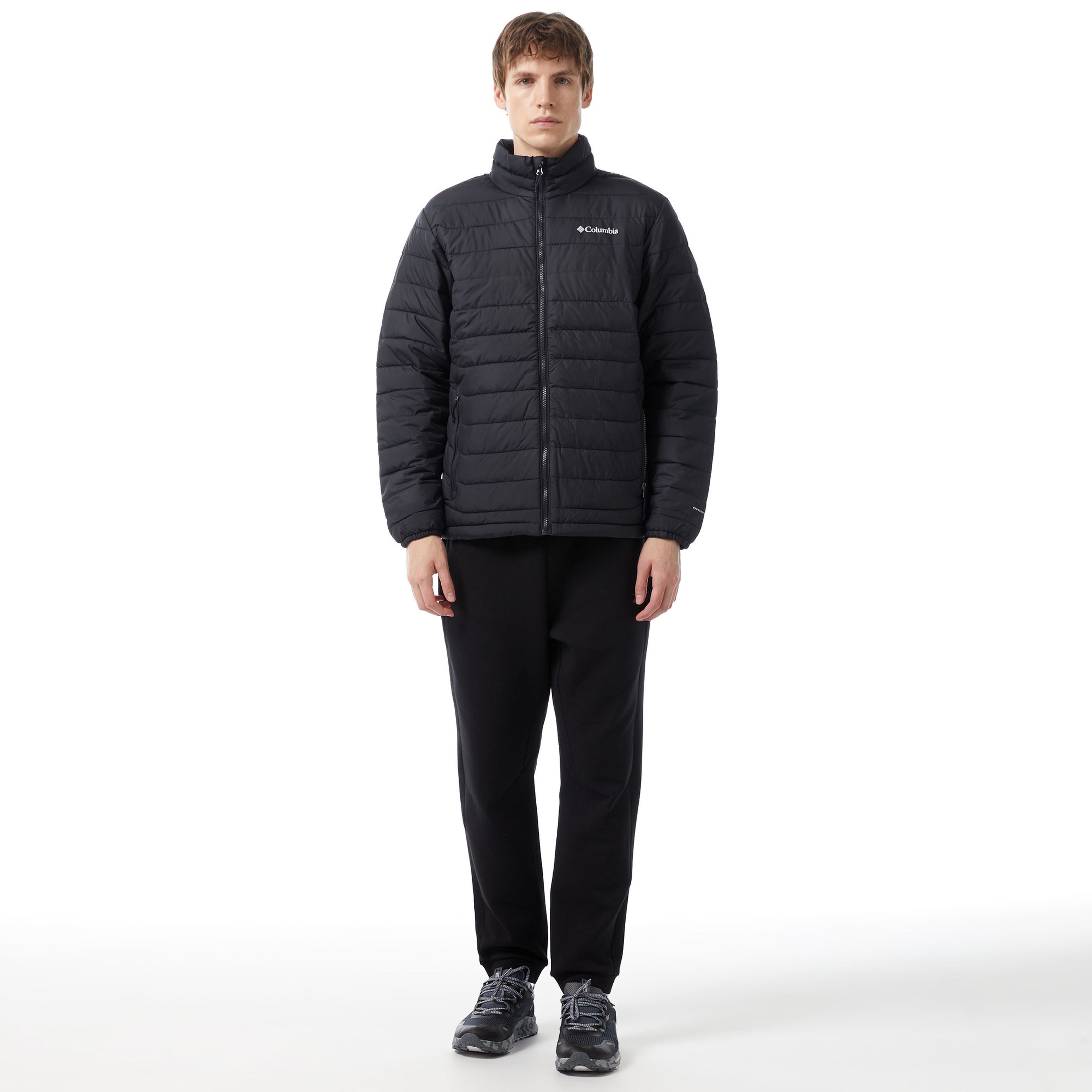 Columbia Delta Ridge Down Erkek Siyah Outdoor Mont
