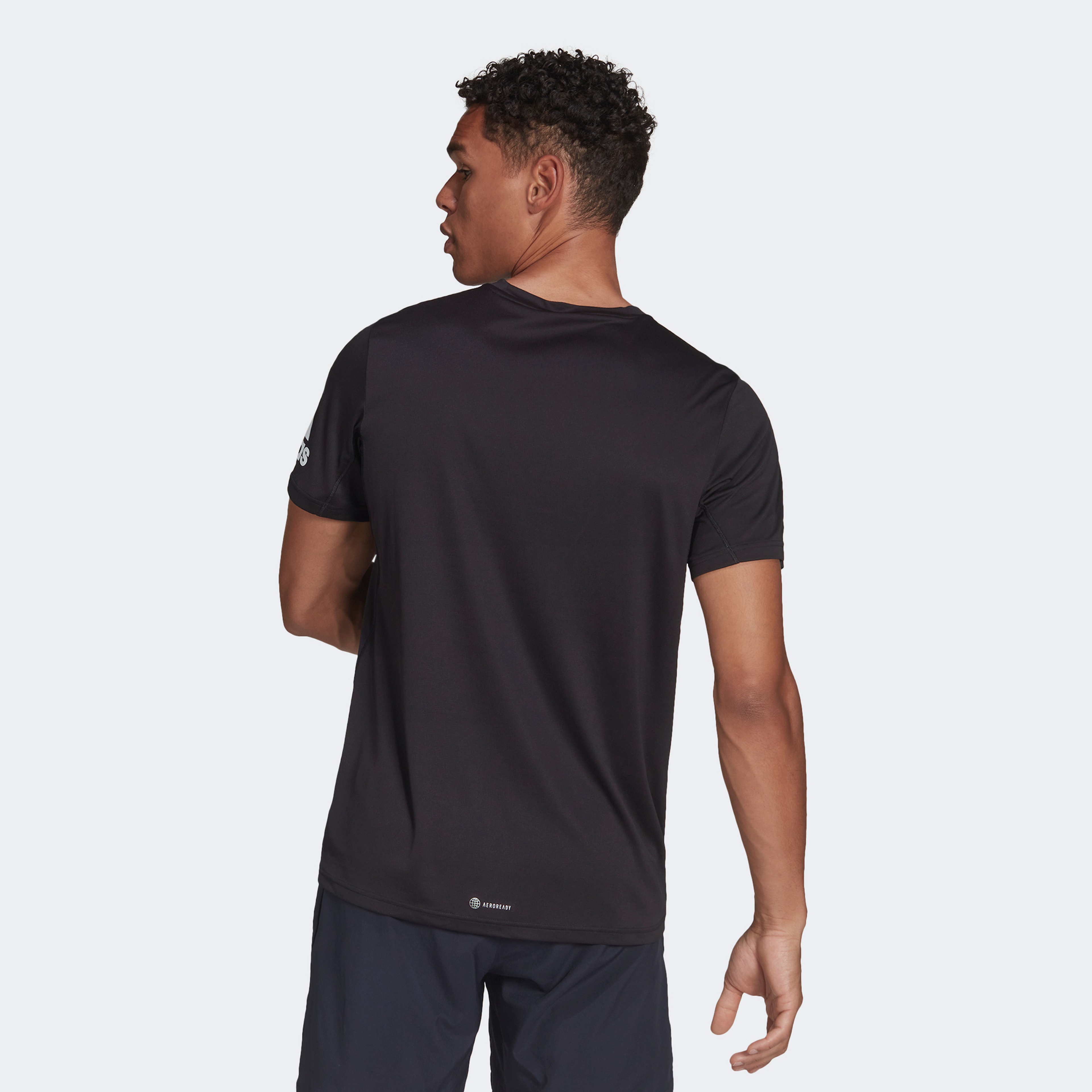 adidas Run It Erkek Siyah Koşu T-Shirt