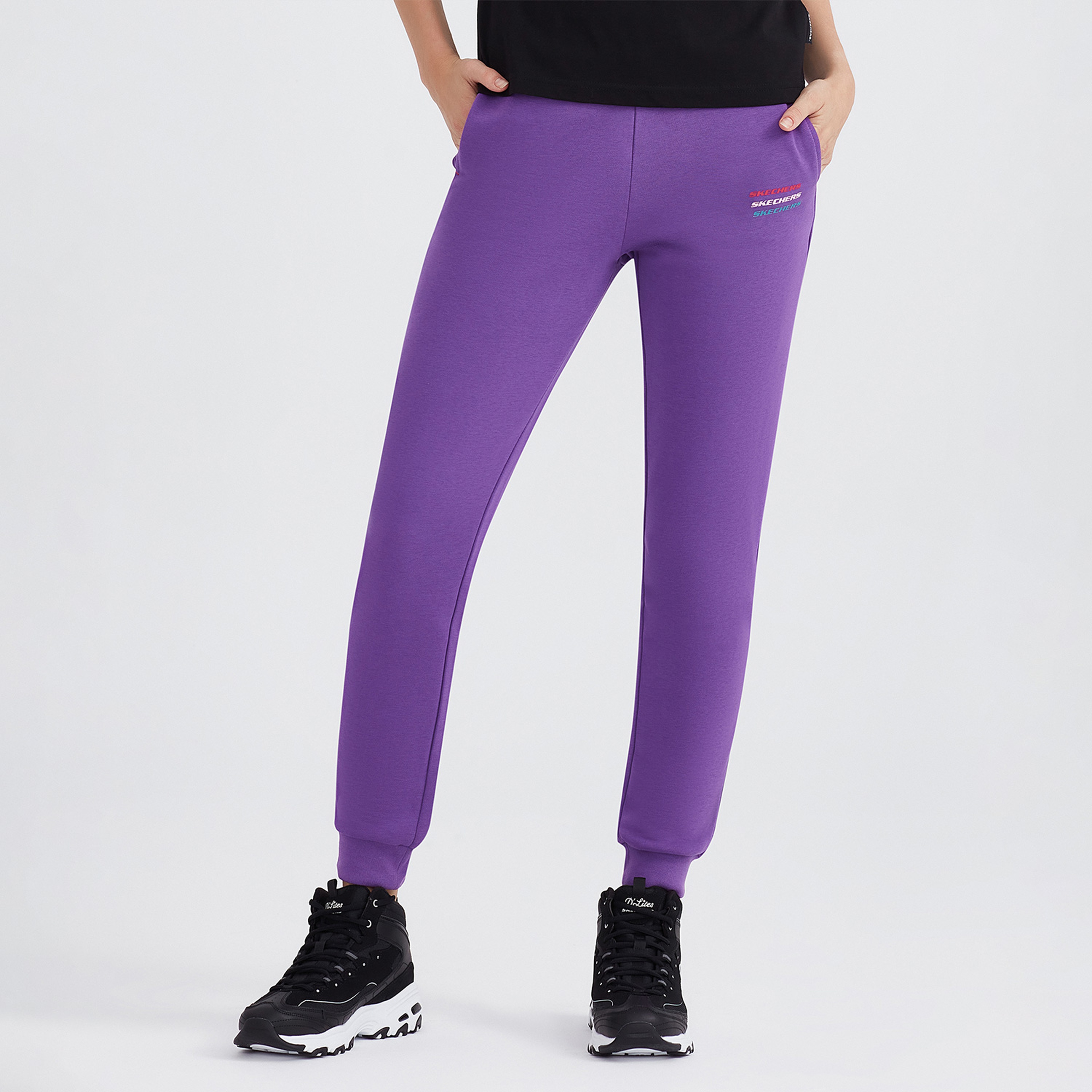 Skechers Essential Jogger Kadın Mor Günlük Eşofman Altı