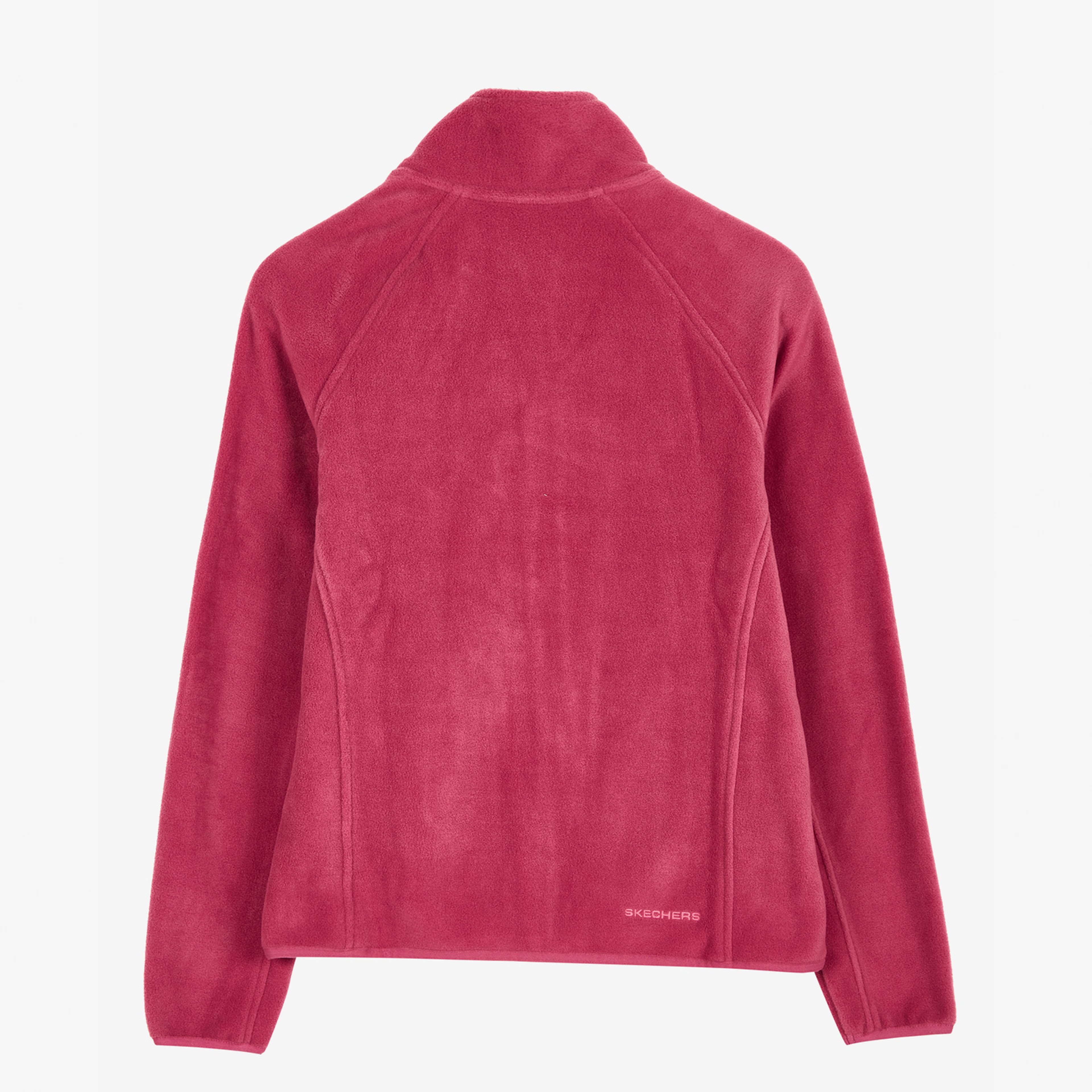 Skechers Turtle Neck Full Zip Polar Kadın Pembe Günlük Sweatshirt