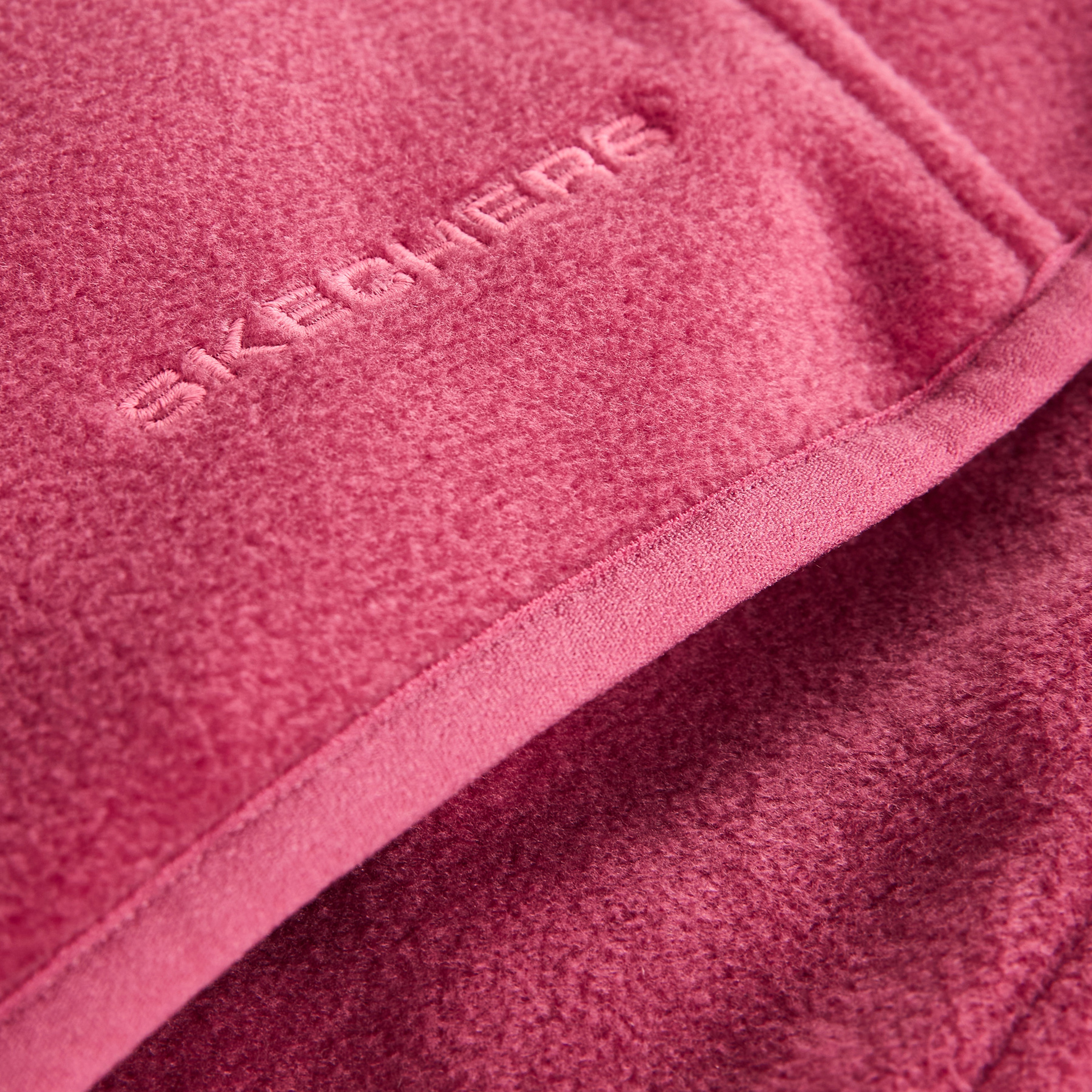 Skechers Turtle Neck Full Zip Polar Kadın Pembe Günlük Sweatshirt