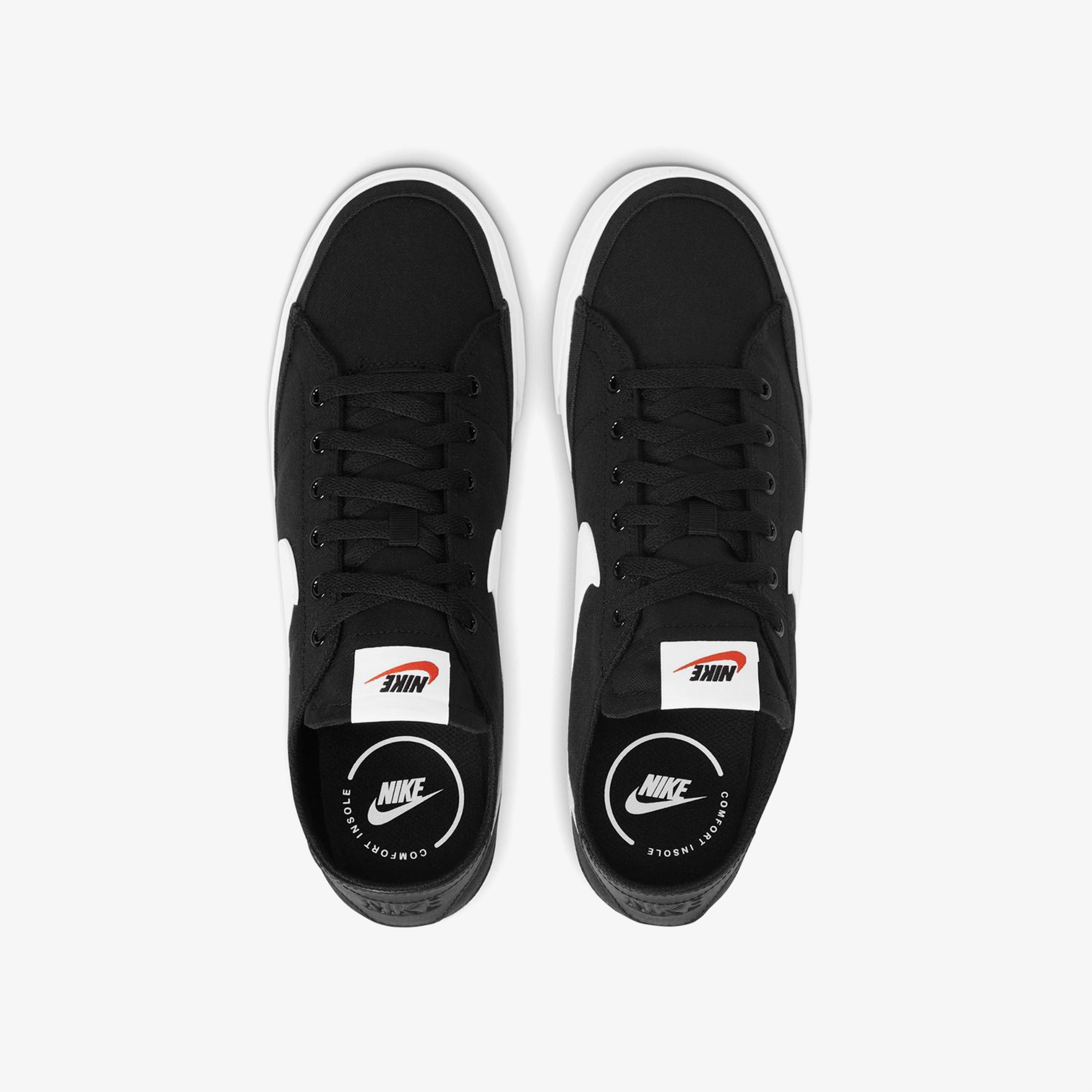 Nike Court Legacy Cnvs Erkek Siyah Günlük Spor Ayakkabı