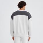 Skechers Lw Fleece Crew Neck Erkek Gri Sweatshirt