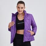 Skechers Outerwear Padded Kadın Mor Günlük Mont