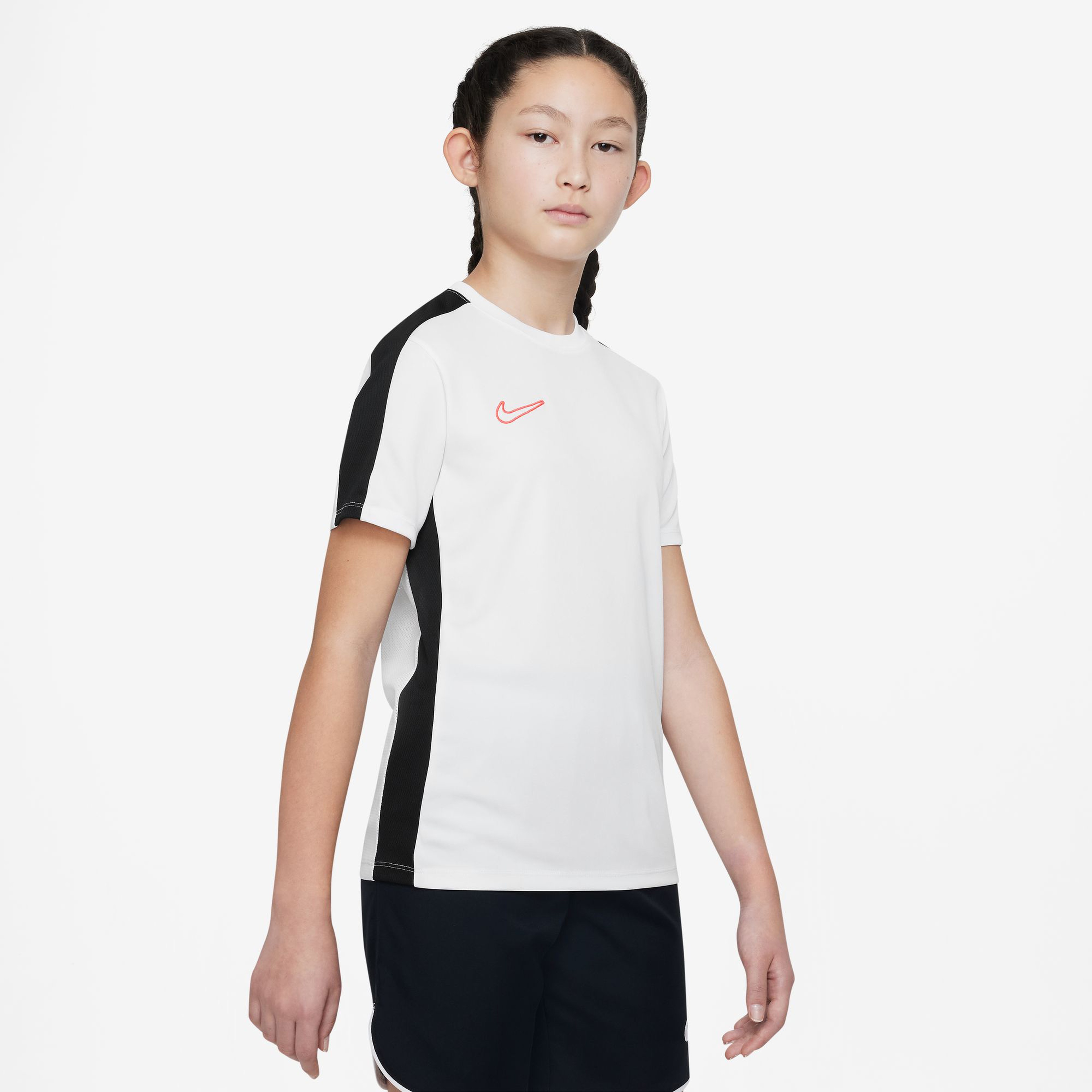 Nike Dri-Fit Academy23 Çocuk Beyaz Antrenman T-Shirt