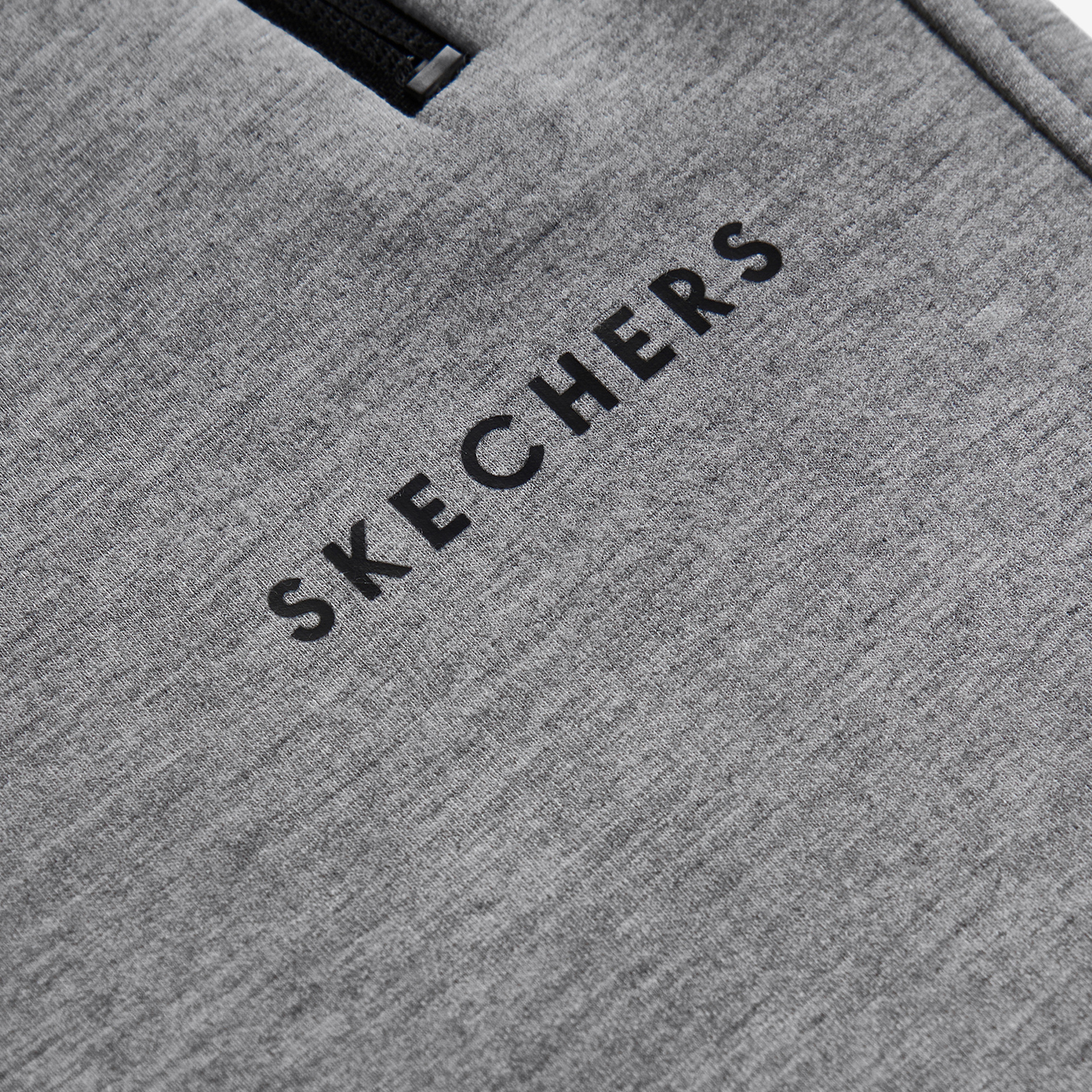 Skechers Scuba Coll Full Zip Erkek Gri Günlük Eşofman Altı