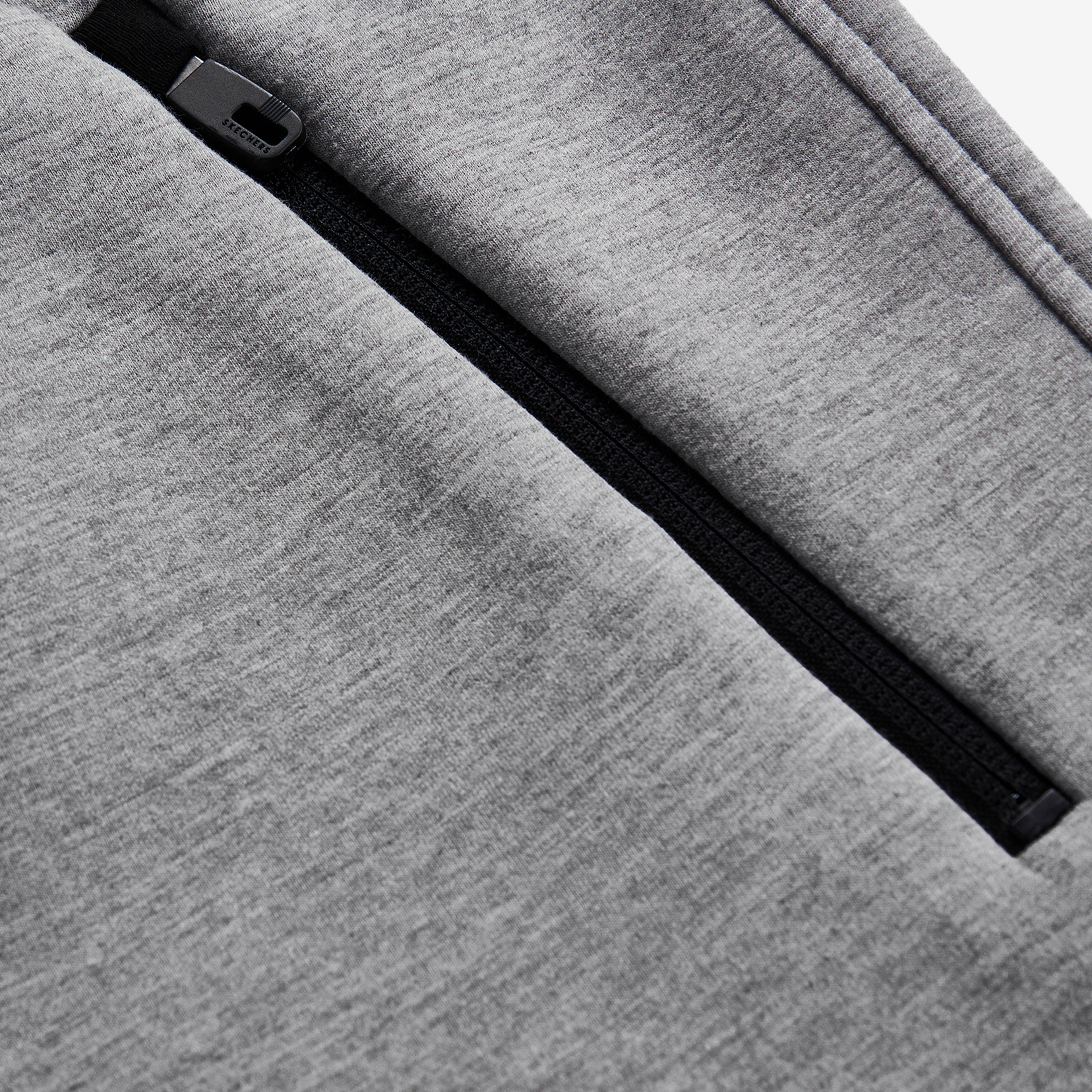 Skechers Scuba Coll Full Zip Erkek Gri Günlük Eşofman Altı