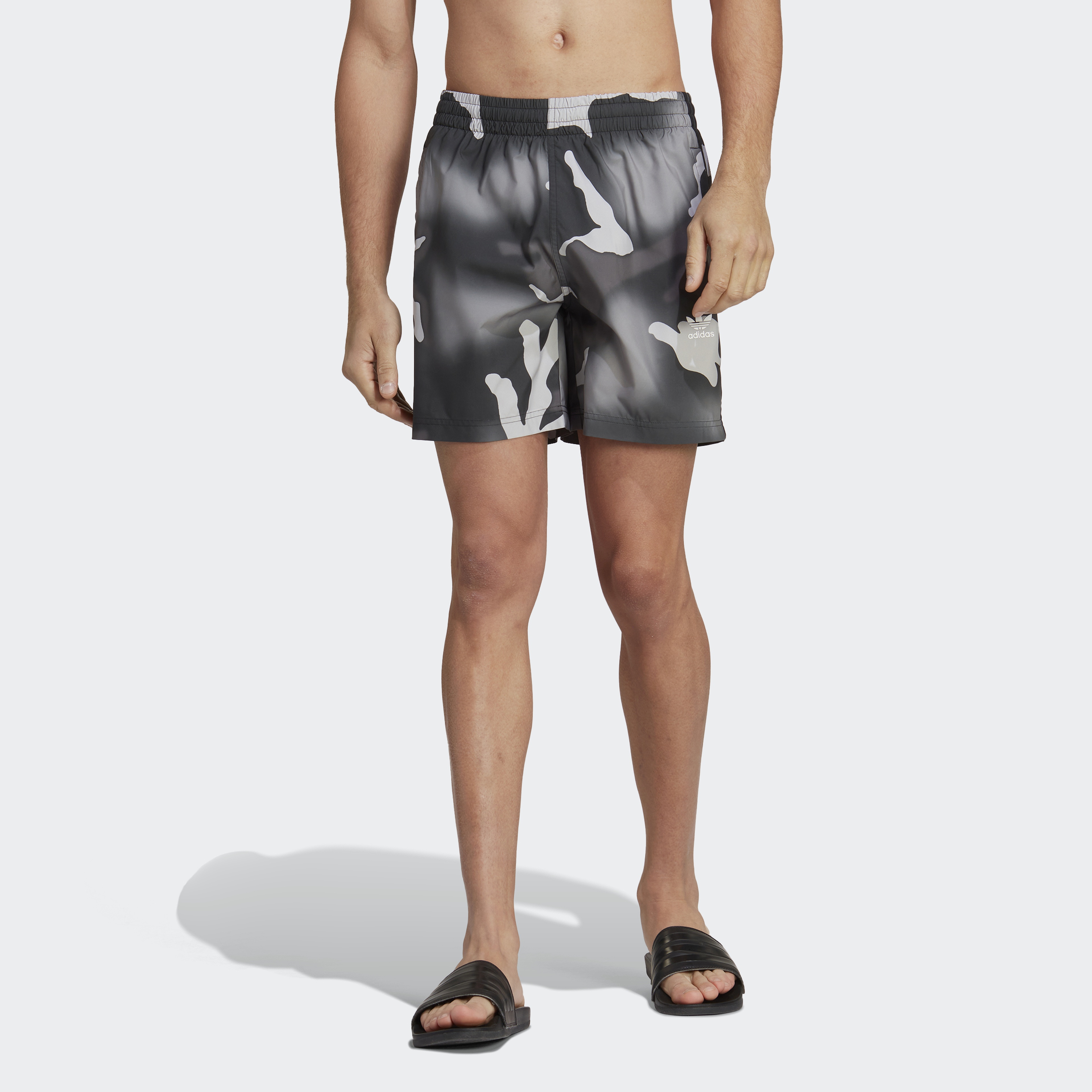 Adidas Originals Camo Erkek Siyah Deniz Şortu
