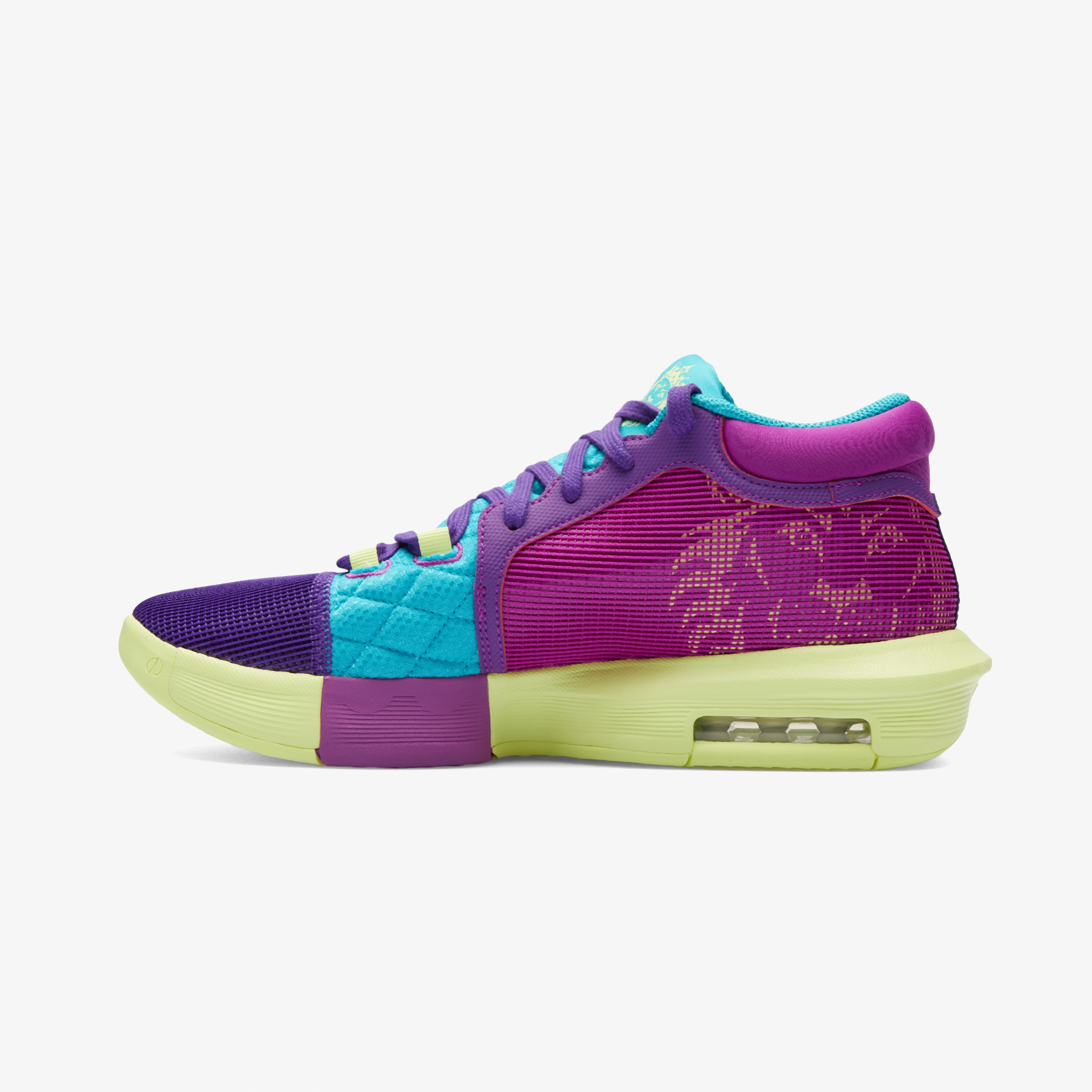 Nike Lebron Witness VIII Erkek Mor Basketbol Ayakkabısı43FB2239