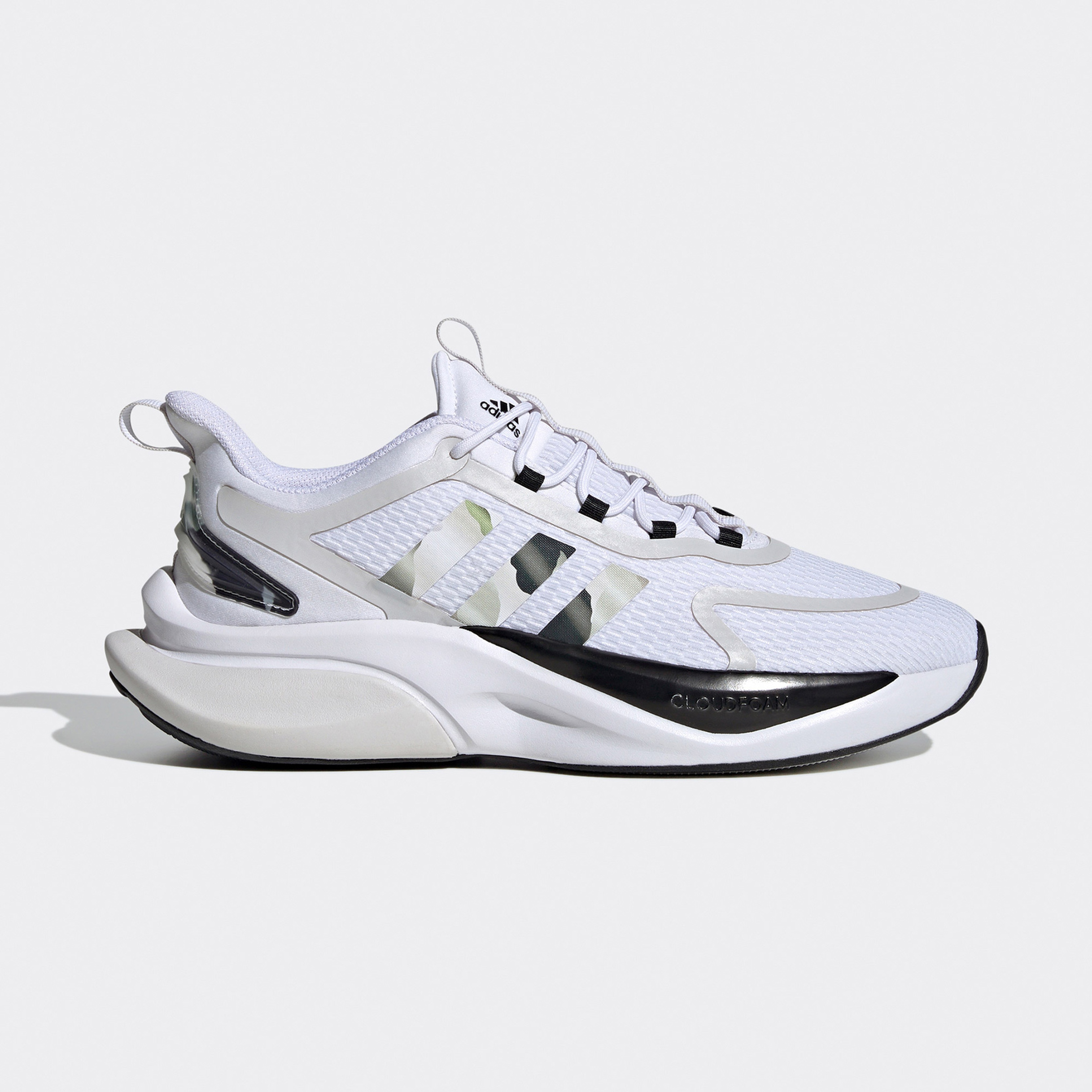 adidas Alphabounce + Erkek Beyaz Koşu Ayakkabısı