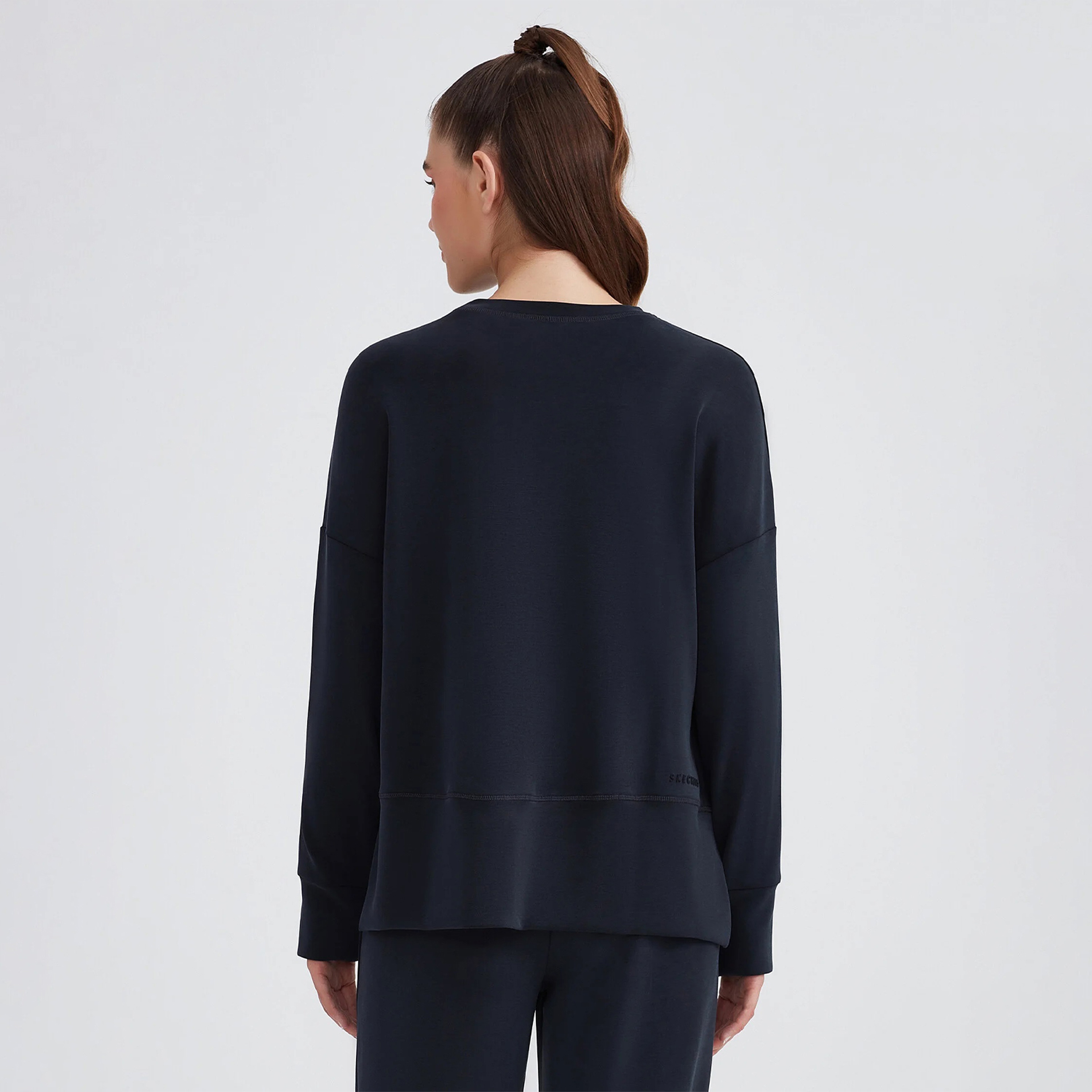 Skechers Kadın Siyah Günlük Sweatshirt