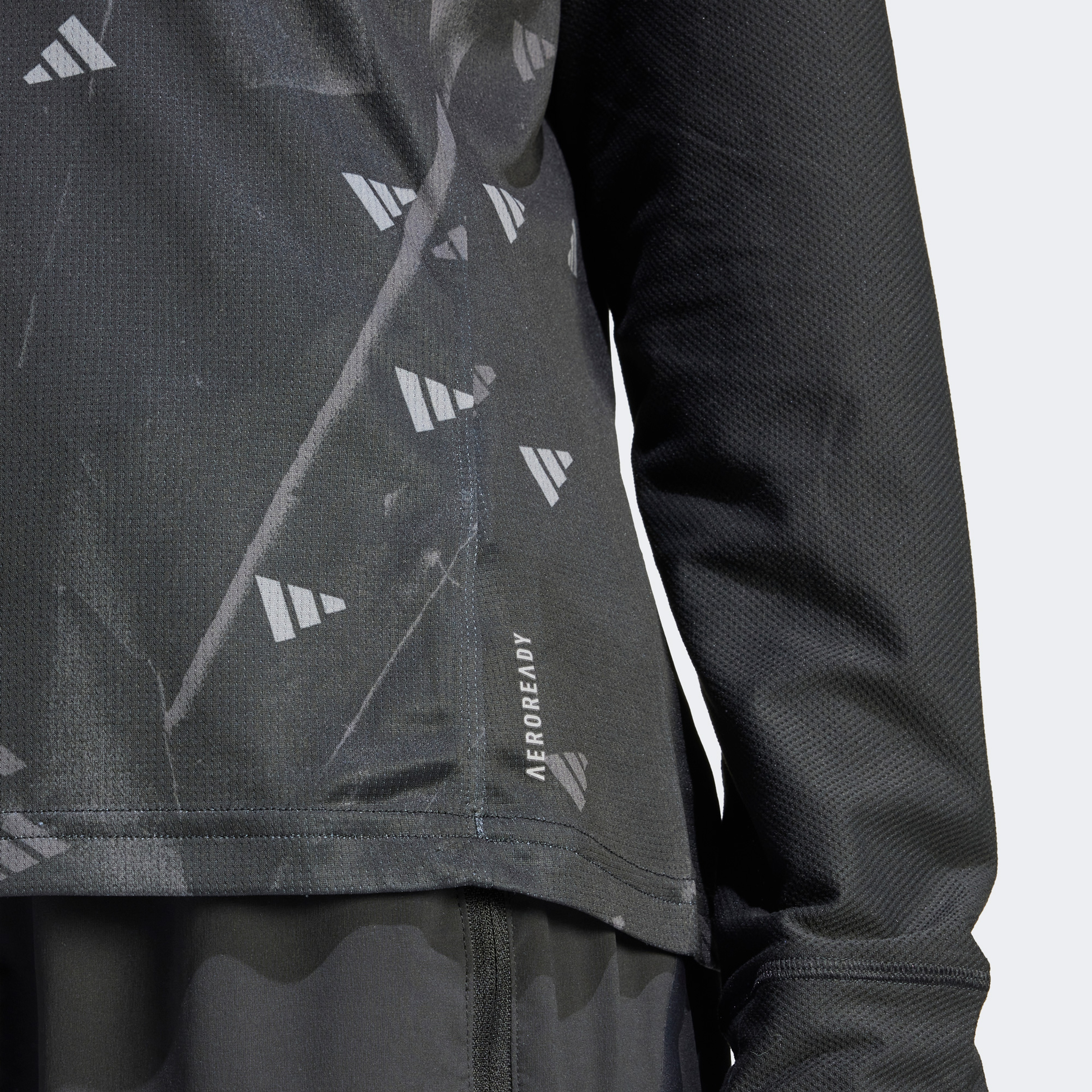 adidas Run It Bl Kadın Siyah Günlük T-Shirt