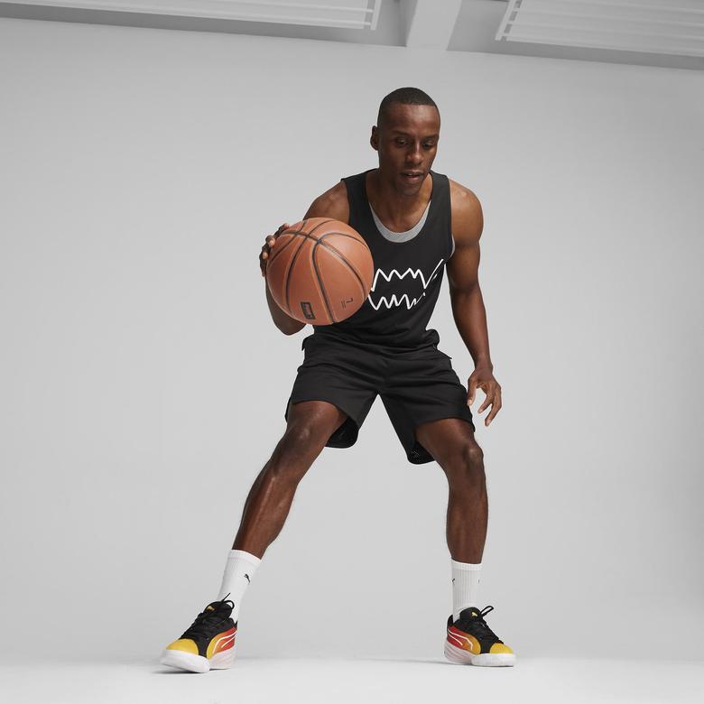 Puma All-Pro Nıtro  Showtime Unisex Sarı Basketbol Ayakkabısı