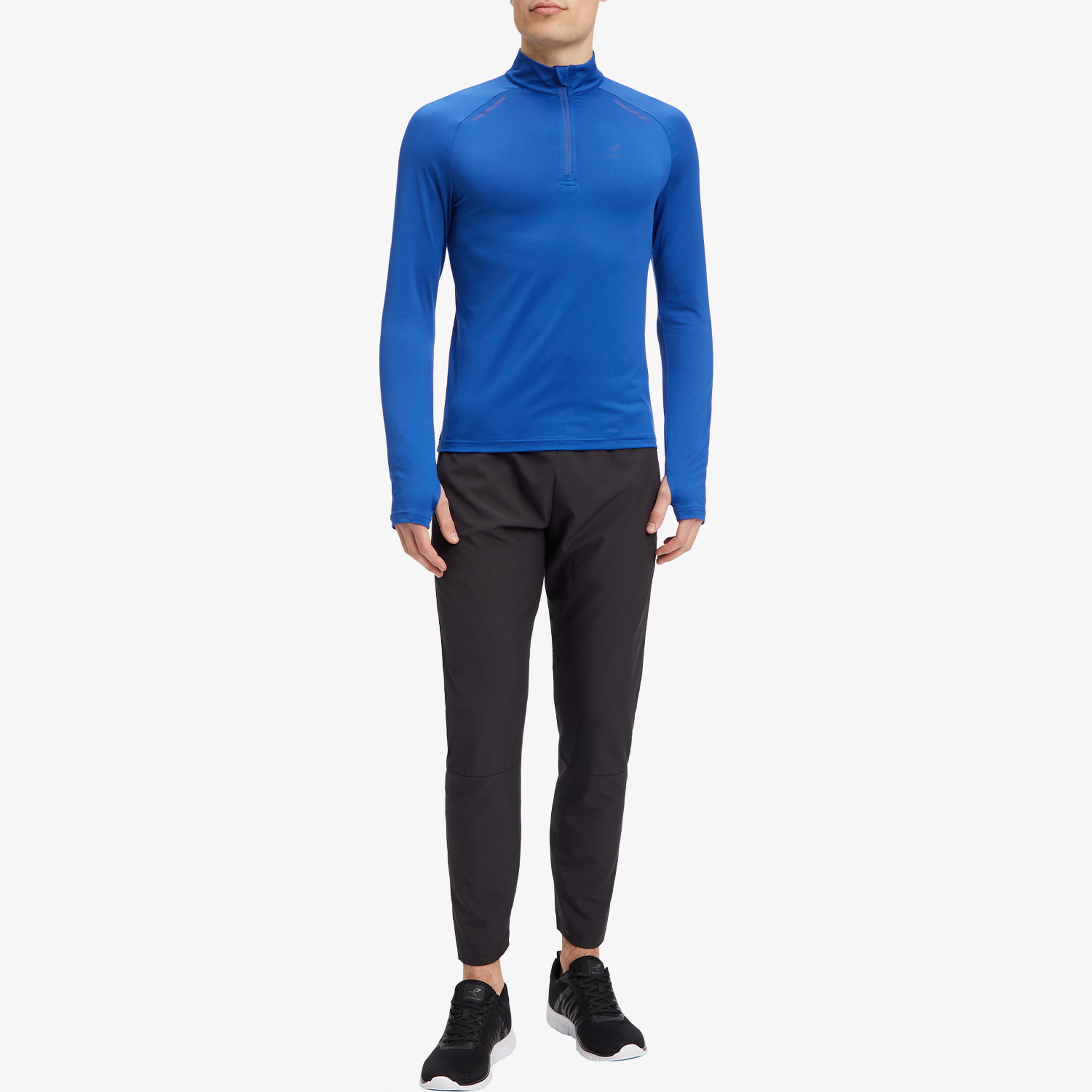 Energetics Erkek Mavi Antrenman Sweatshirt