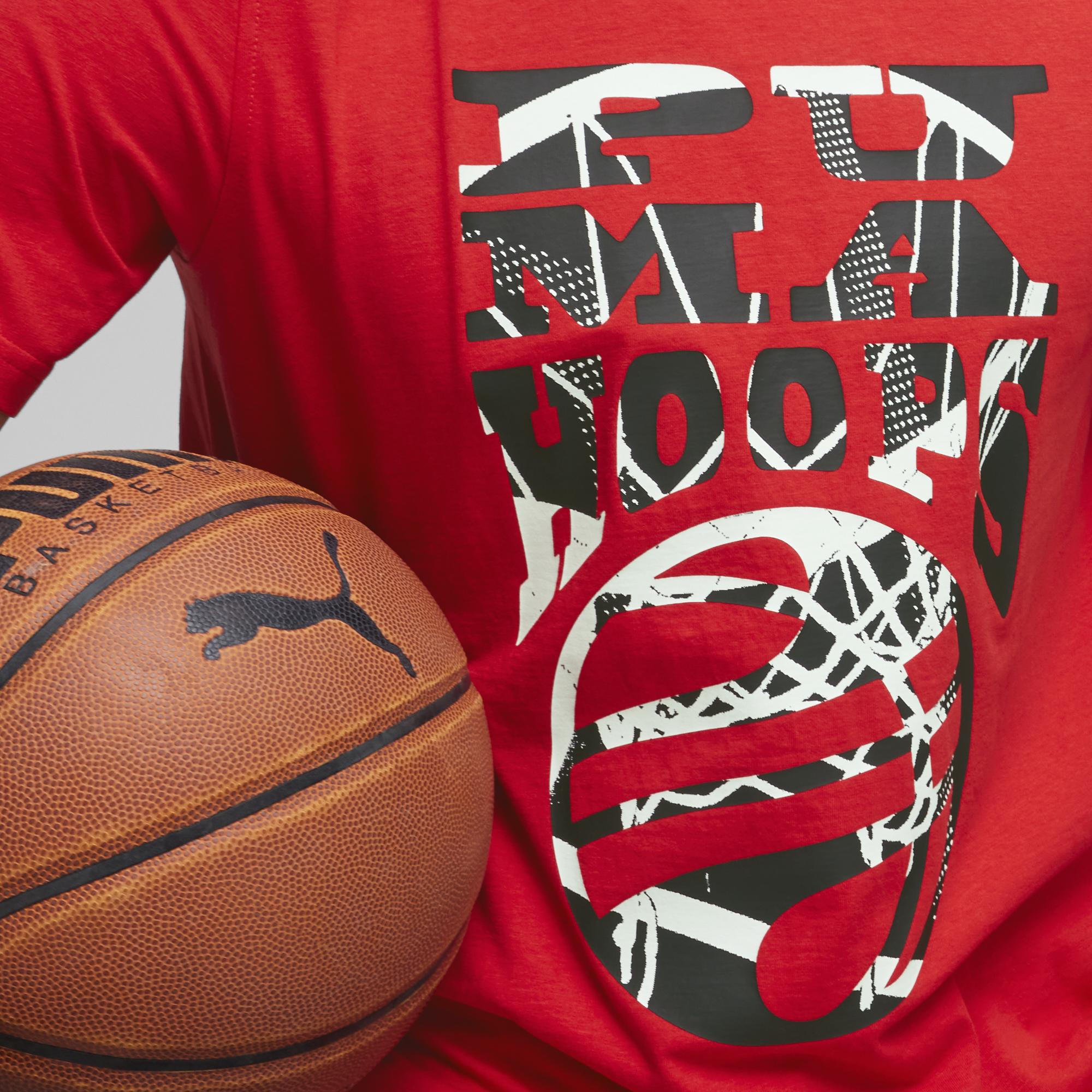 Puma The Hooper 1 Unisex Kırmızı T-Shirt