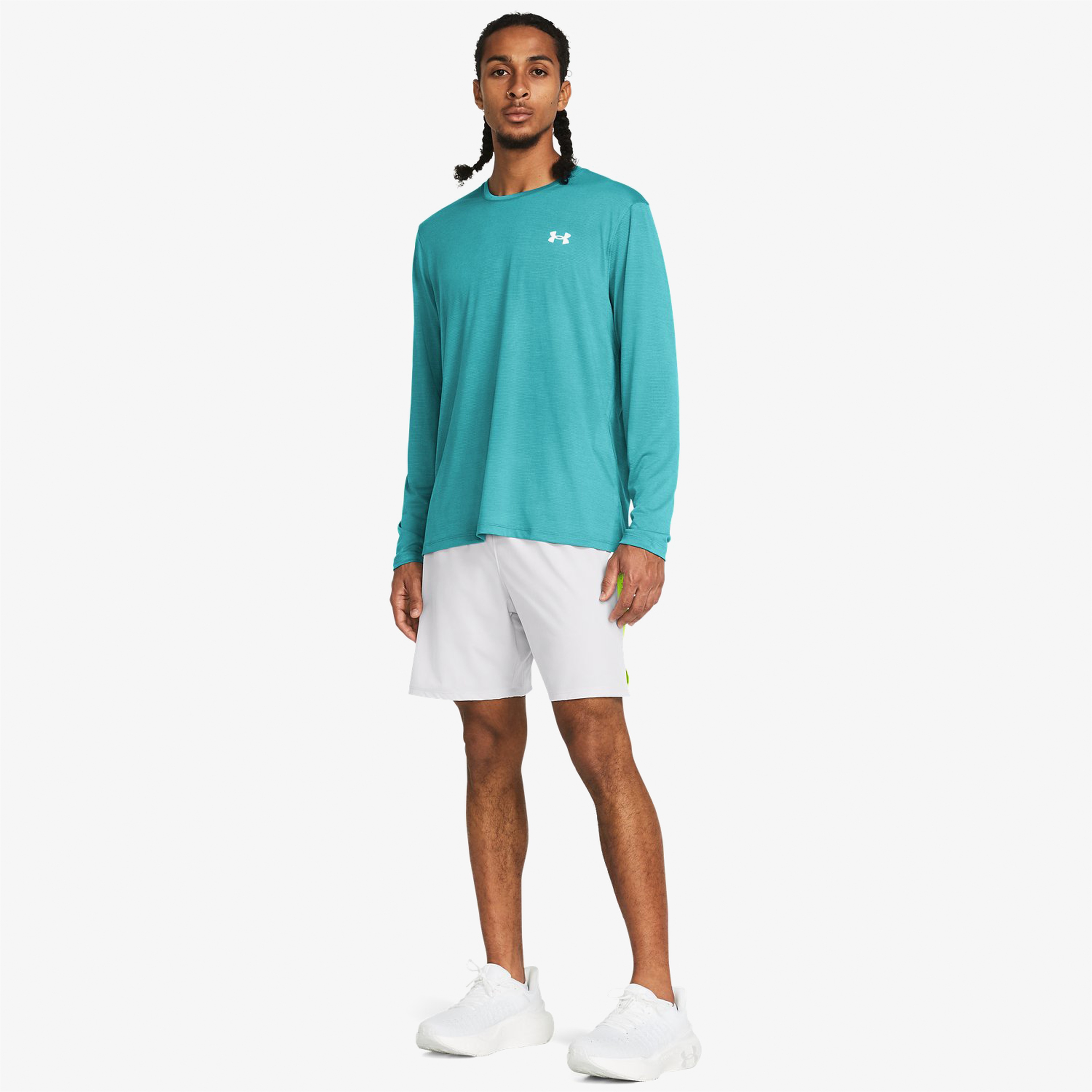 Under Armour Launch Pro Erkek Gri Şort