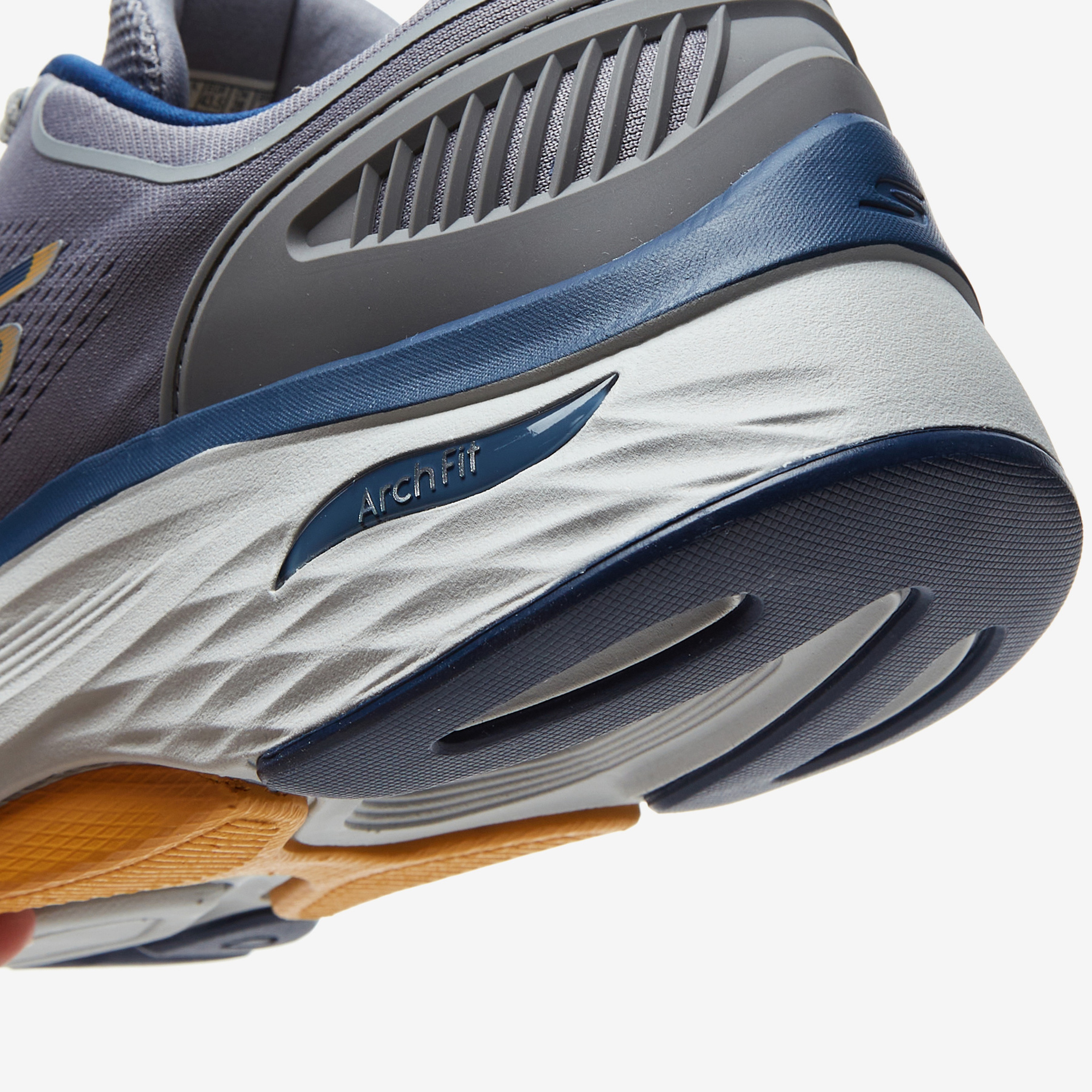 Skechers Max Cushioning Arch Fit-Swi Erkek Gri Koşu Ayakkabısı