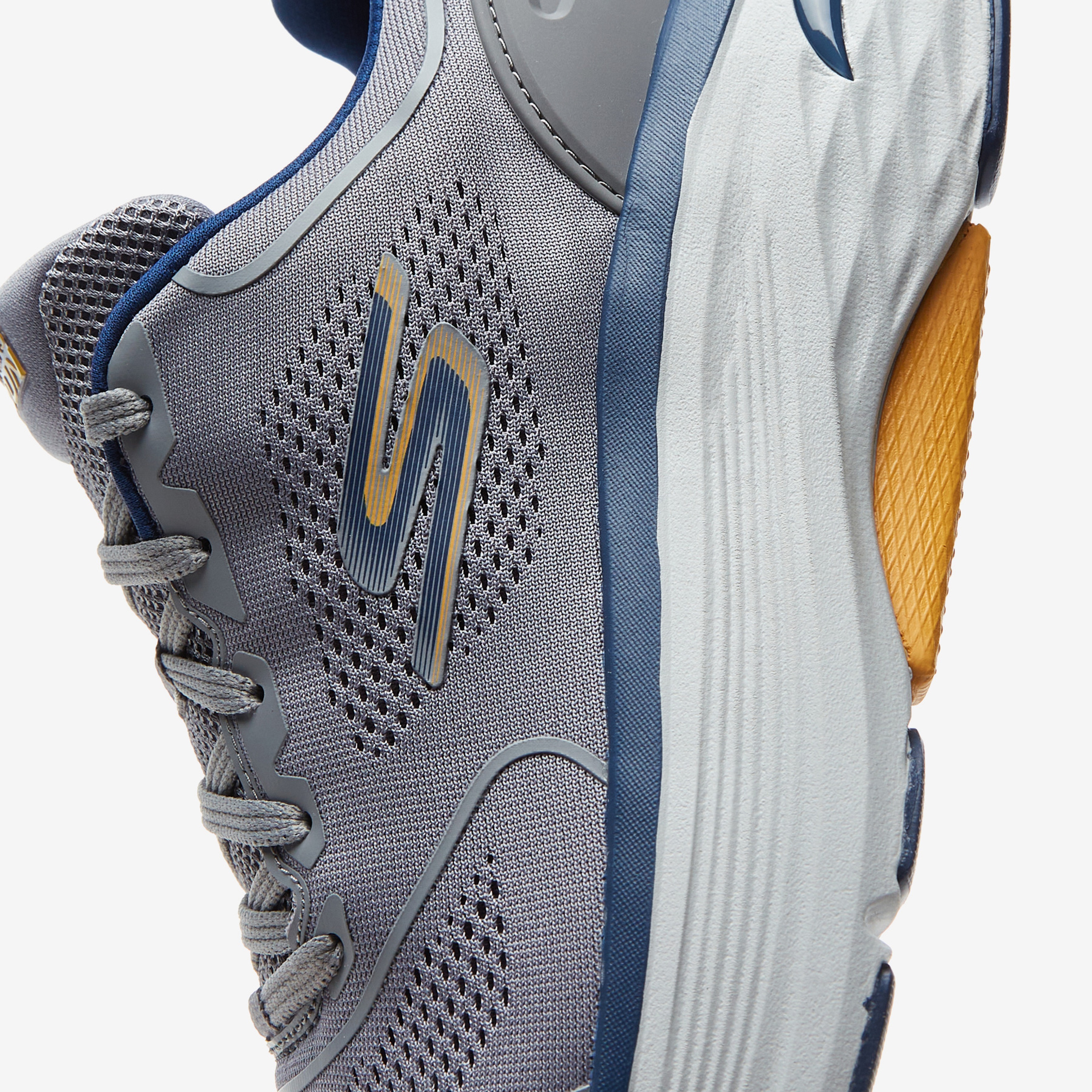 Skechers Max Cushioning Arch Fit-Swi Erkek Gri Koşu Ayakkabısı