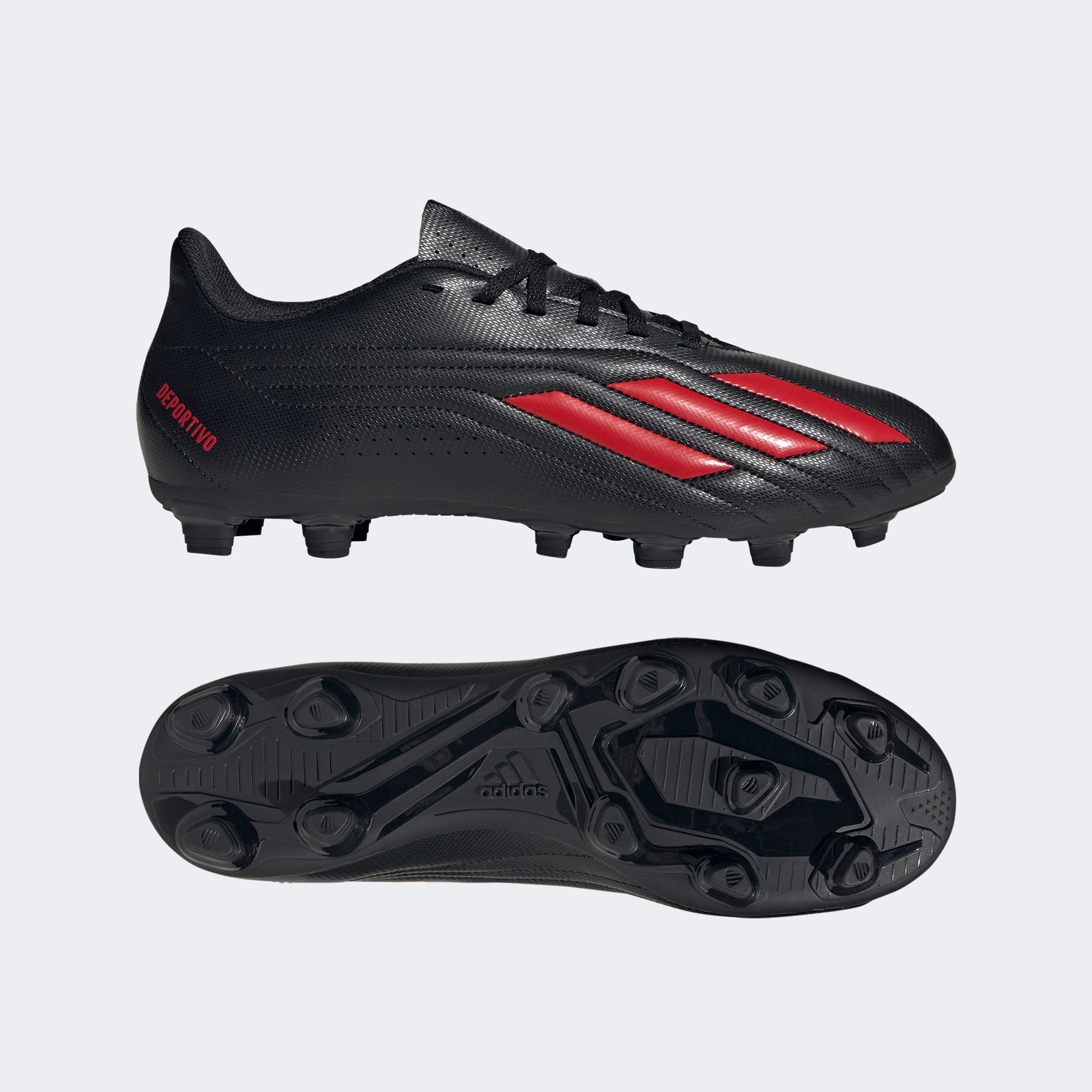 adidas Deportivo Ii Erkek Siyah Çim Saha Kramponu