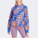 adidas Farm Hoodie Kadın Mavi Günlük Sweatshirt