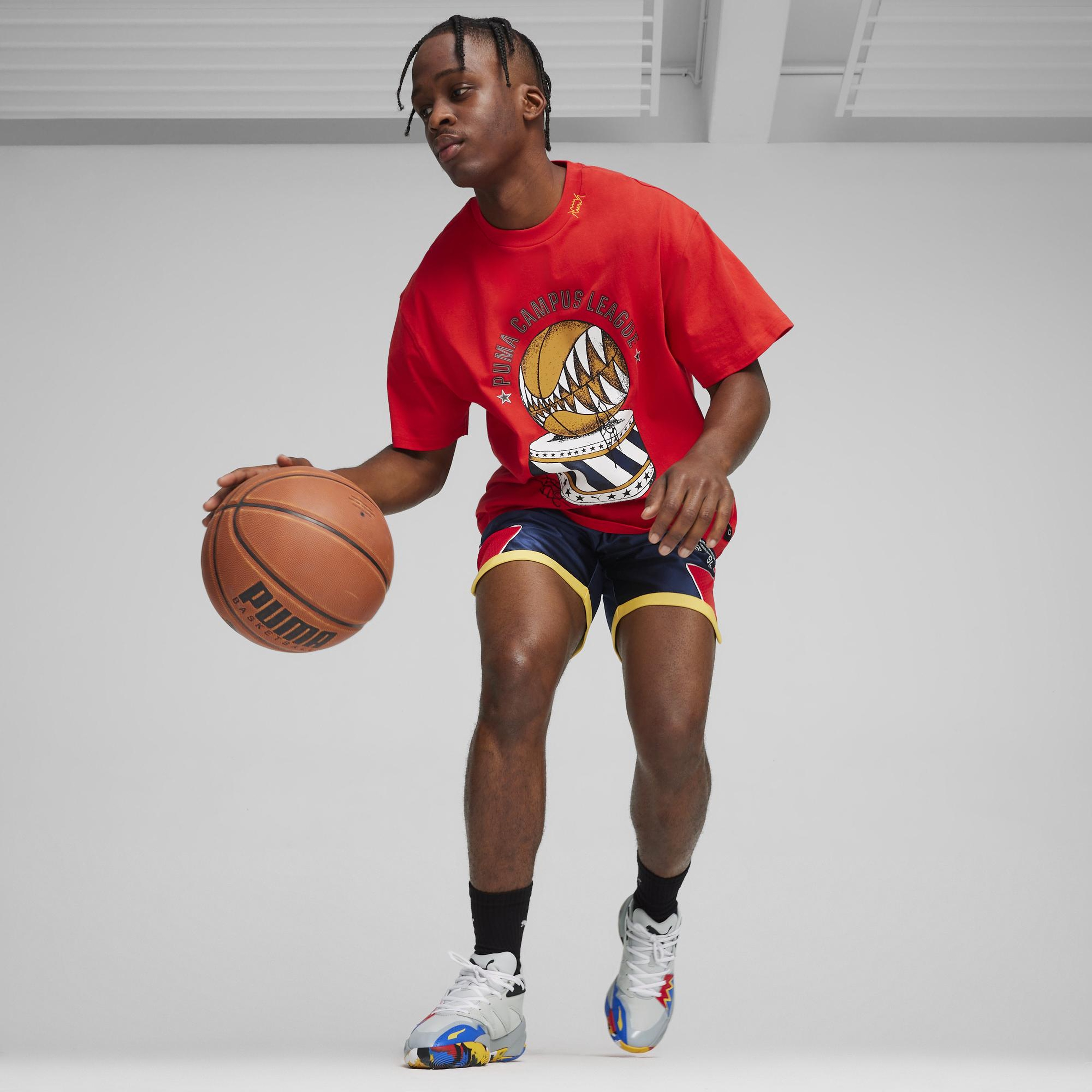 Puma Genetics Erkek Gri Basketbol Ayakkabısı