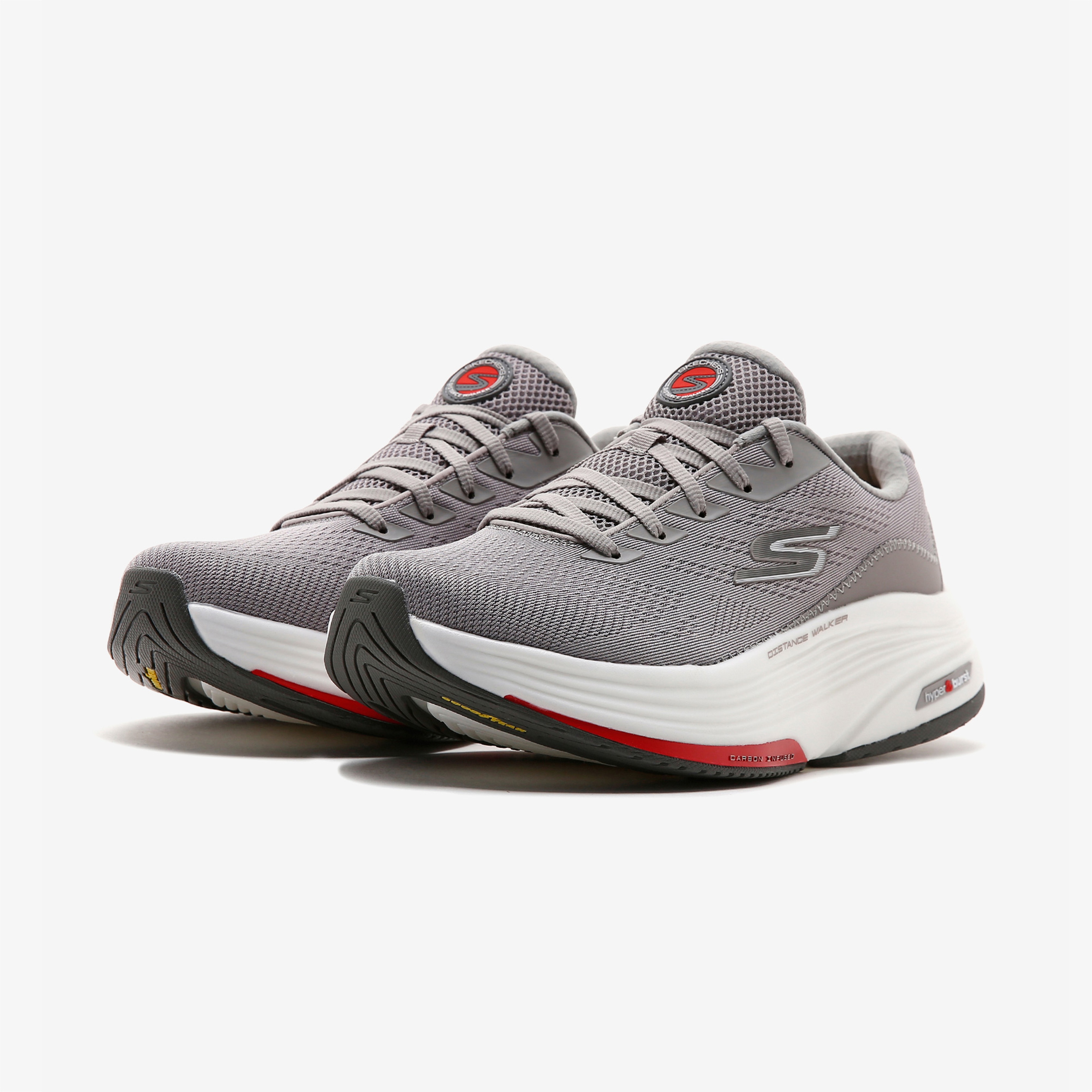 Skechers Go Walk Distance Walker-End Erkek Gri Koşu Ayakkabısı
